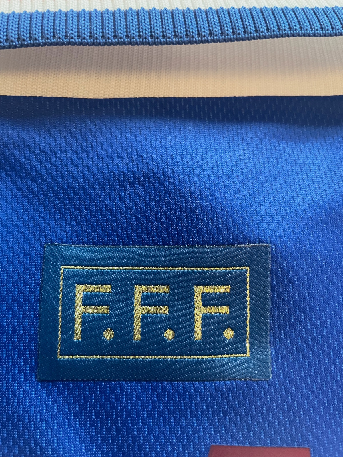 Maillot Zidane 1998 france – Adidas – taille S 4