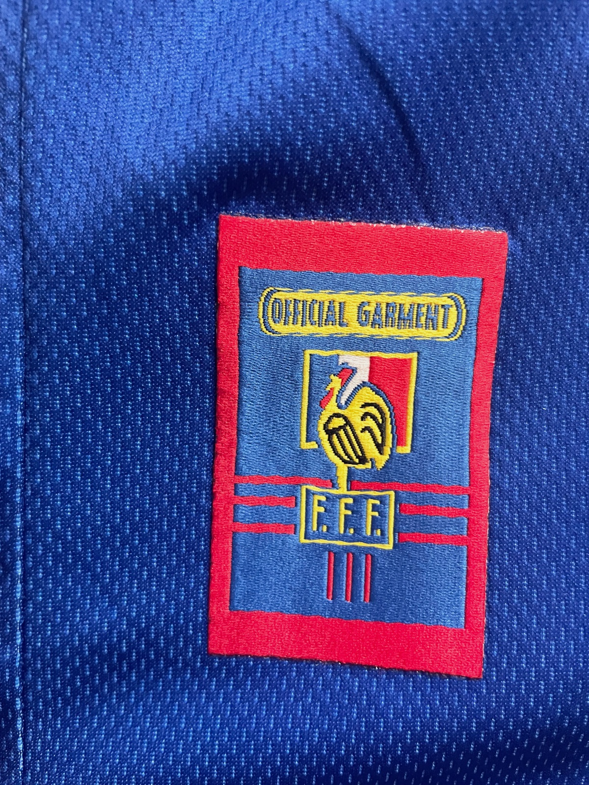 Maillot Zidane 1998 france – Adidas – taille S 3