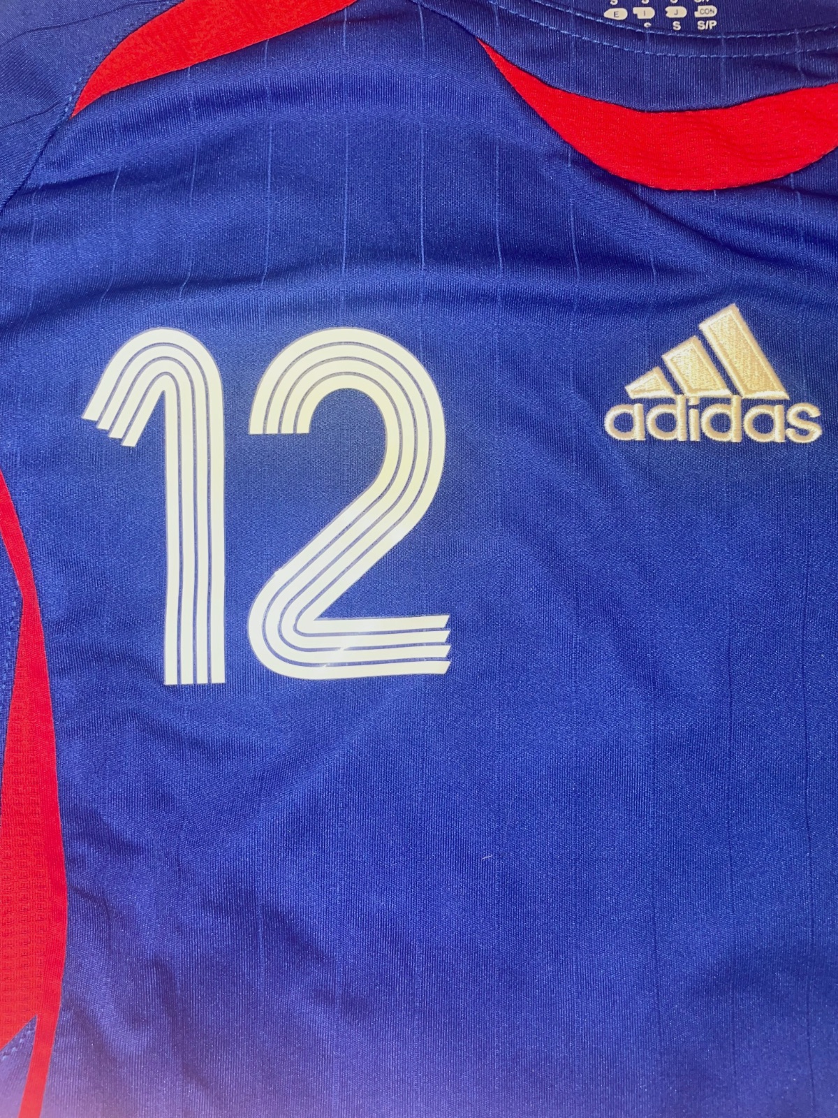 Maillot Henry 2006 rétro France  – Adidas – taille S 3