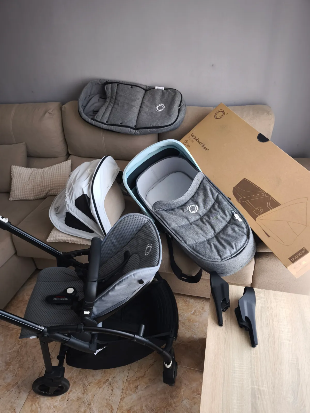 Carro Bugaboo bee 6 completo 8