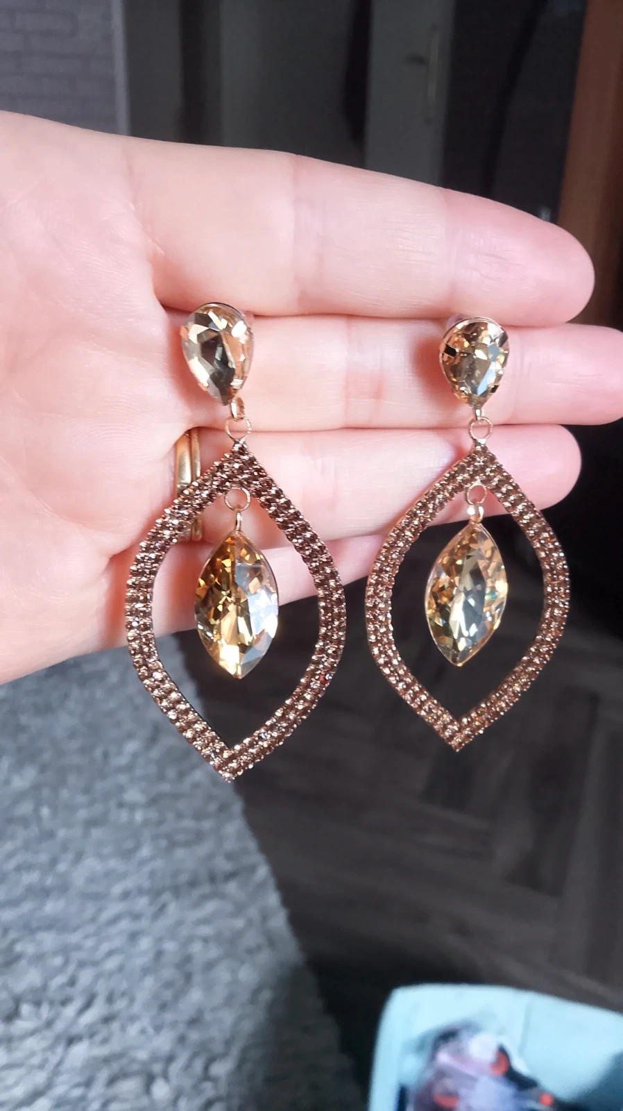 Boucles d'oreilles dorées – Boucles d'oreilles 3