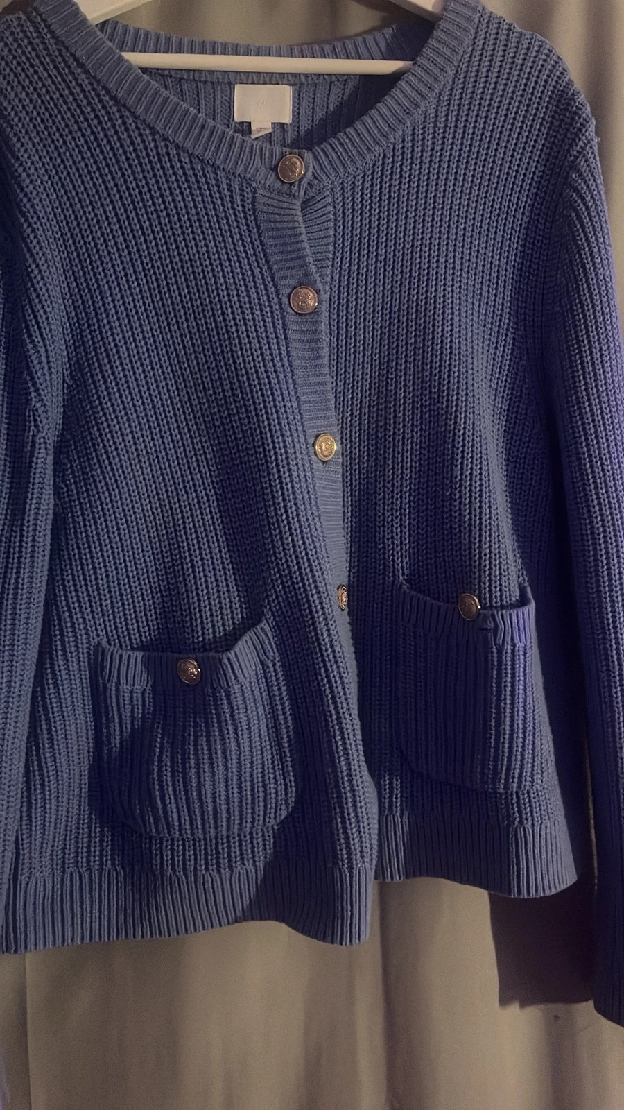 Cardigan h&M XL boutons doré – H&M – taille XL / 42 / 14 2