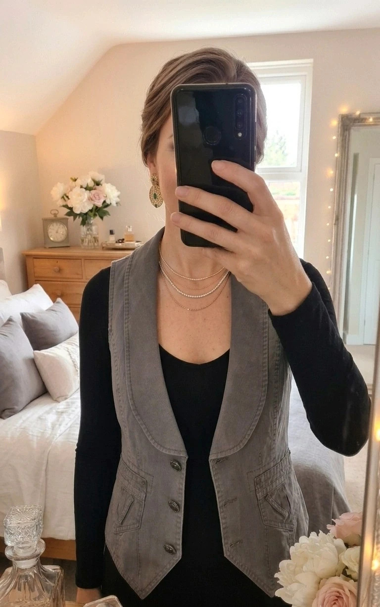 Gilet en jean Taille 38