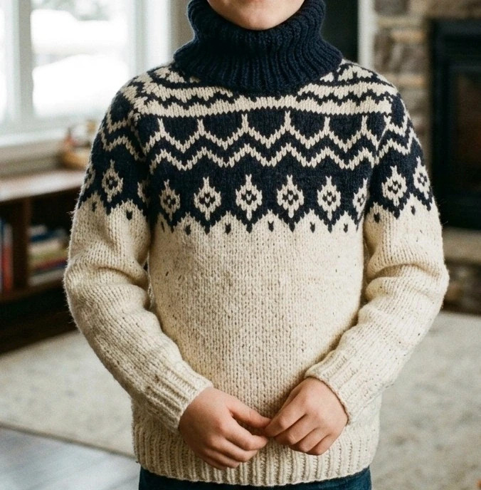 Pull en laine Zara 9 ans