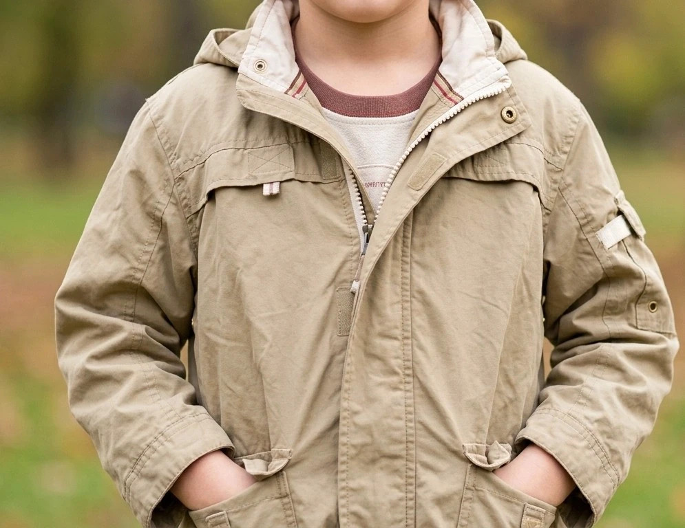 Parka kaki taille 5 ans – taille 5 ans / 110 cm 2