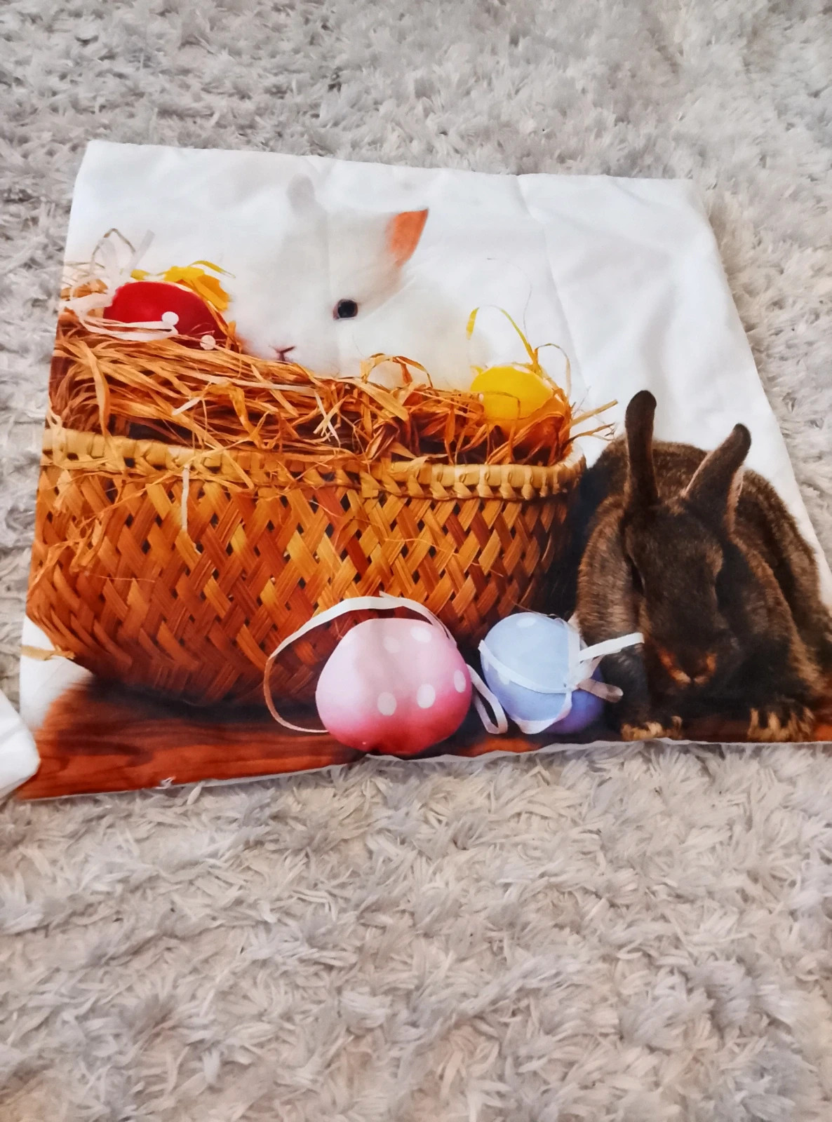 Housse pour coussin style pâque – taille 40 x 40 cm 3