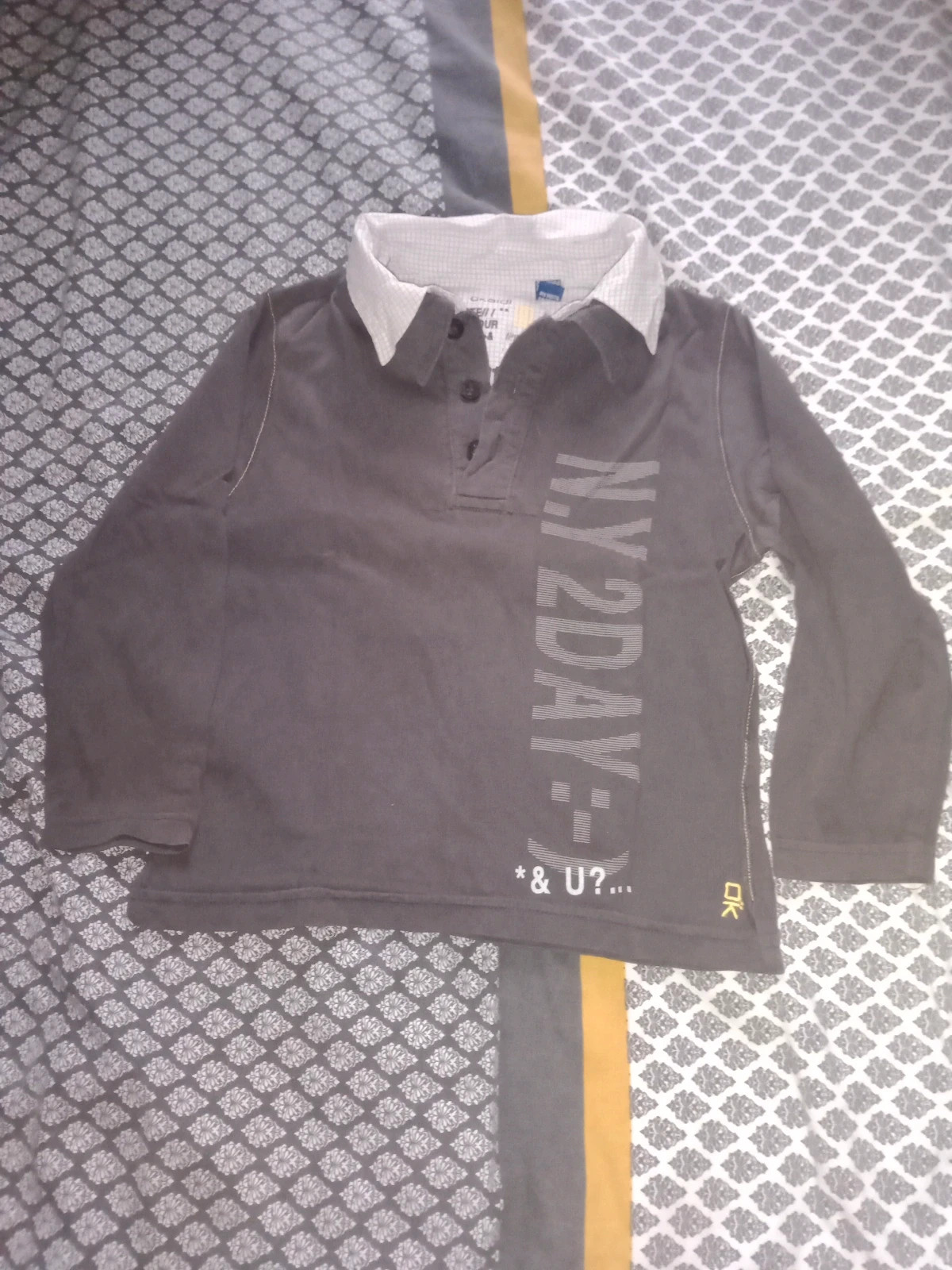 Polo manches longues – Okaïdi – taille 5 ans / 110 cm 2