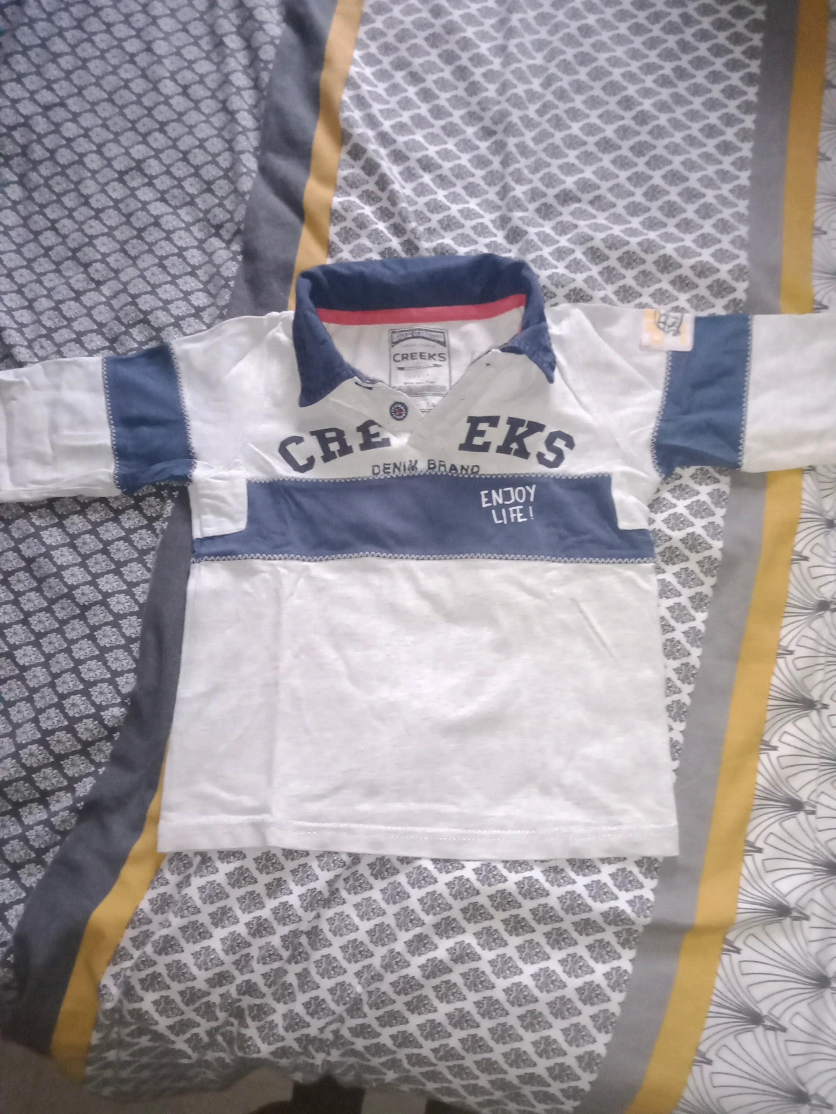 Polo manches longues creeks – Creeks – taille 5 ans / 110 cm 3