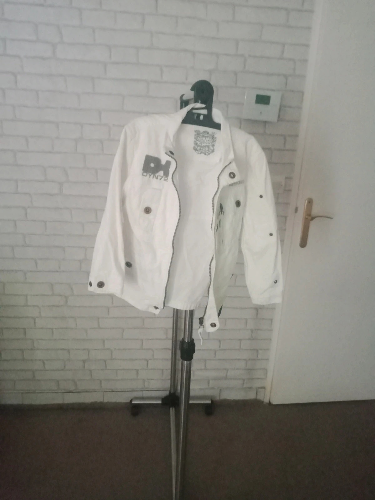 Veste en jean blanc – Dynawork – taille 5 ans / 110 cm 3