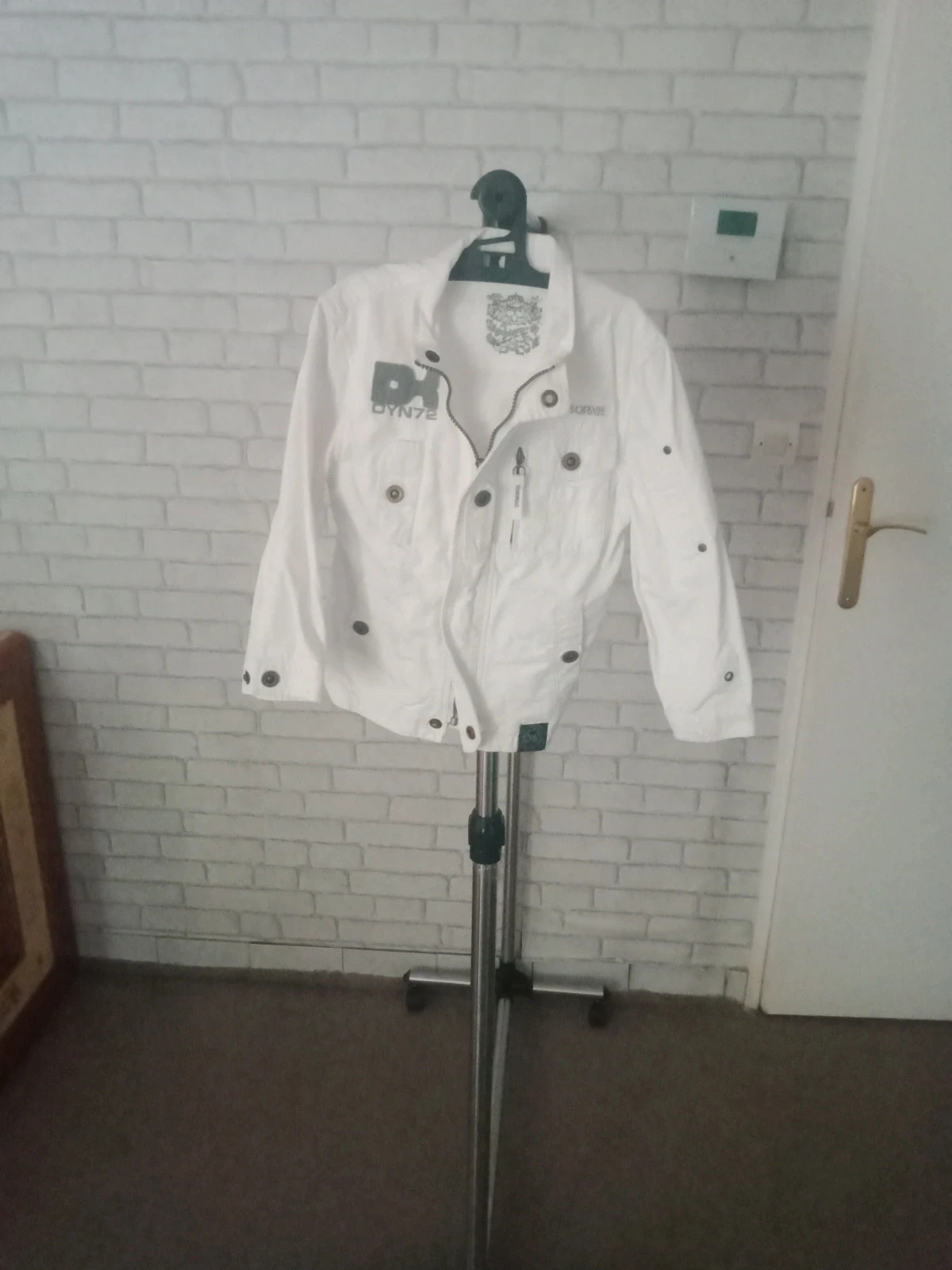 Veste en jean blanc – Dynawork – taille 5 ans / 110 cm 2