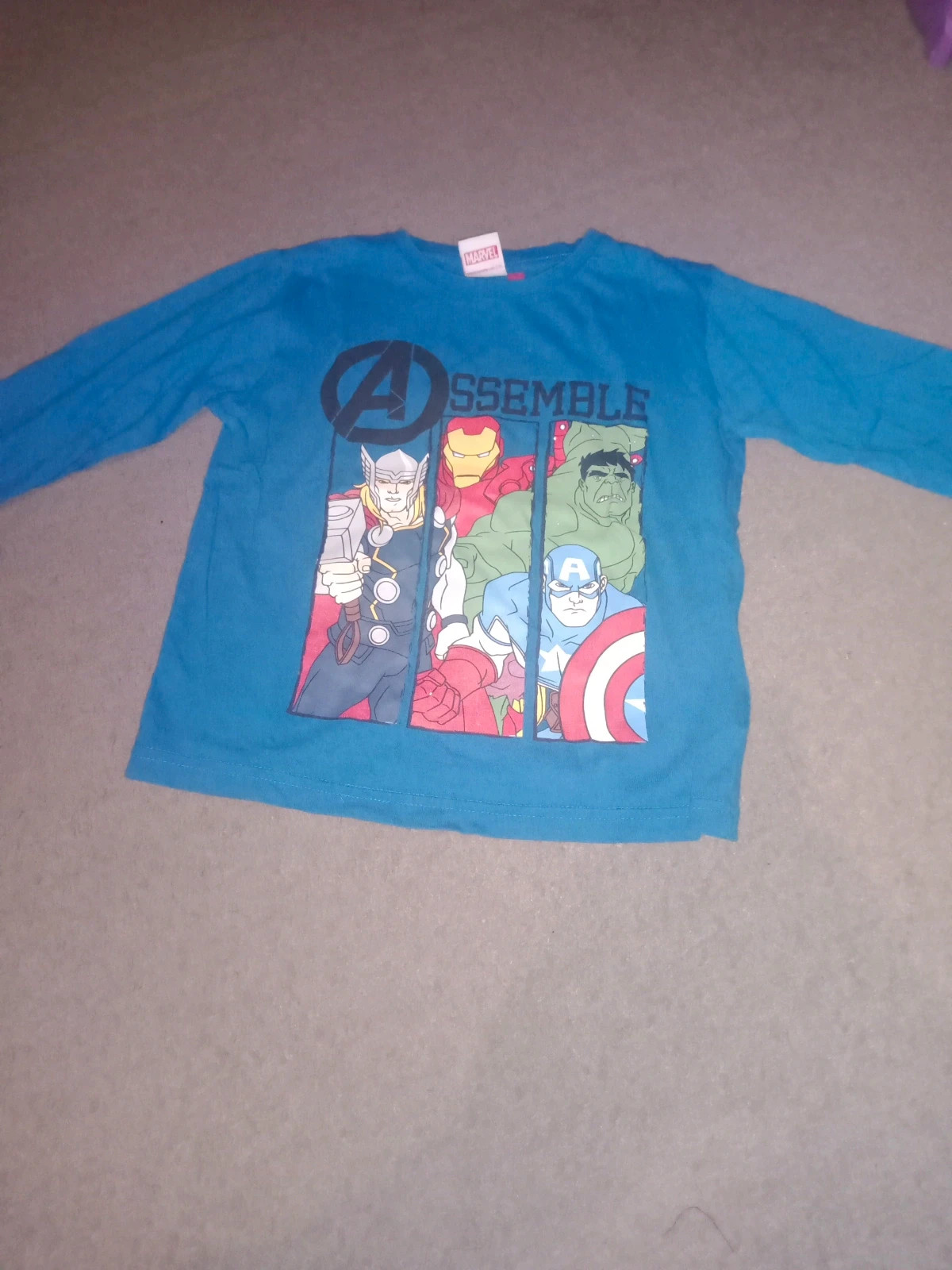 T-shirt manches longues Marvel