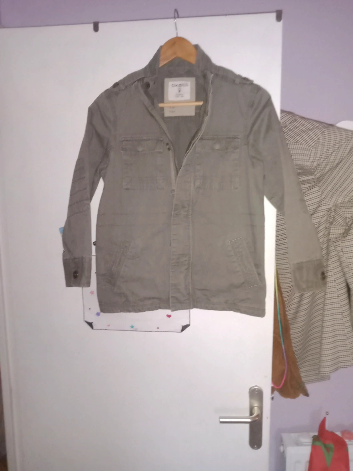 Veste kaki 10ans
