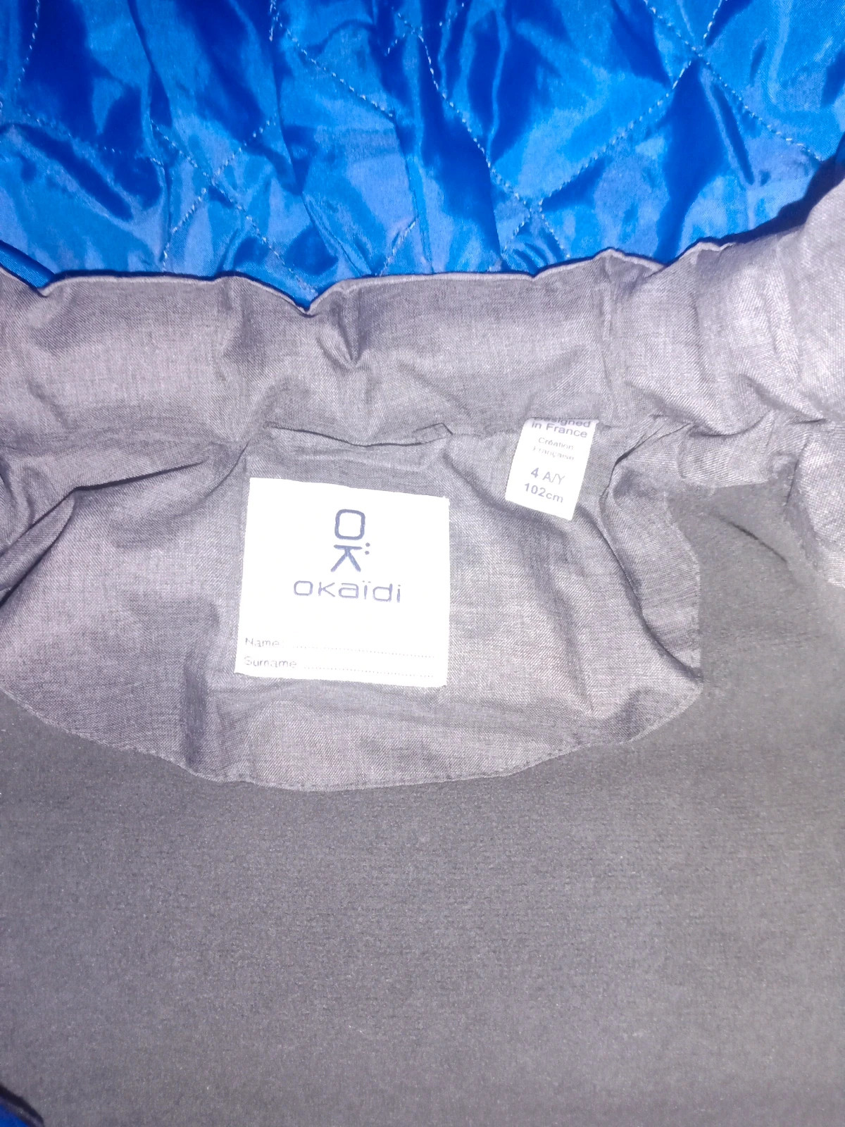 Gros manteau Okaïdi – Okaïdi – taille 4 ans / 104 cm 2