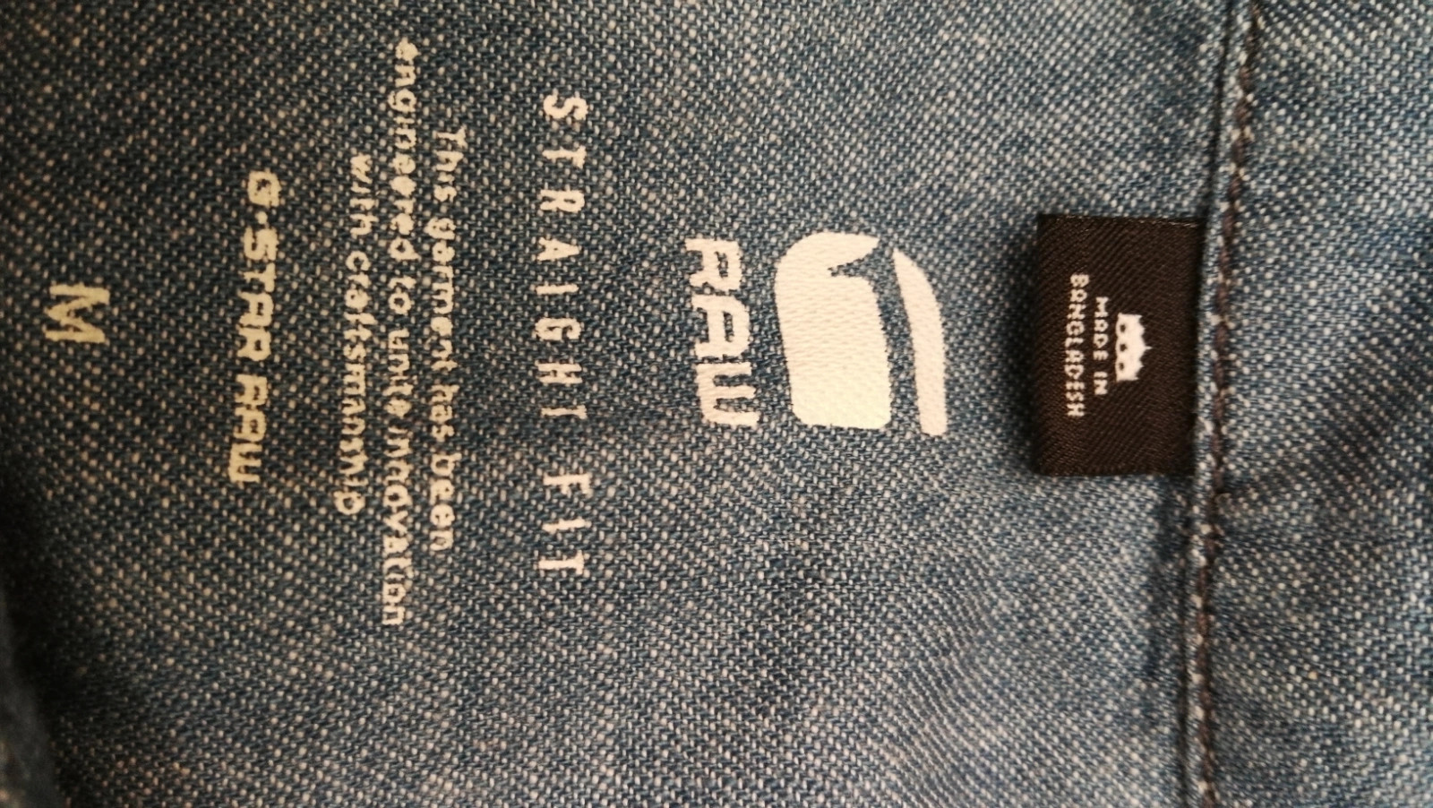 Camisa G star – G-Star RAW – taille M / 38 / 10 4