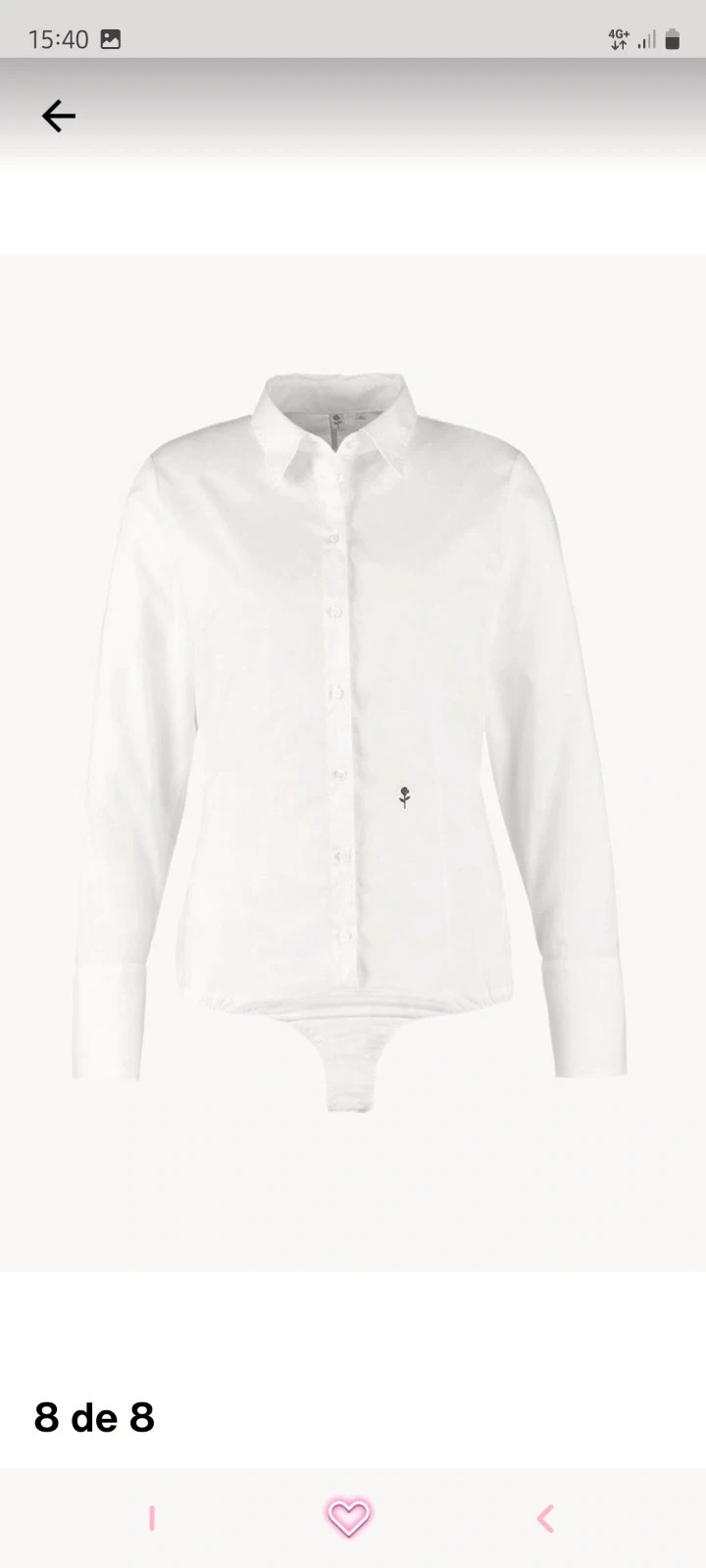 Camisa /body – Seidensticker – taille XS / 34 / 6 5