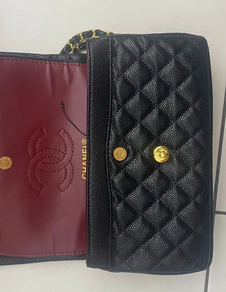 Sac à bandoulière Chanel Timeless noir matelassé – Chanel – taille Taille unique 5