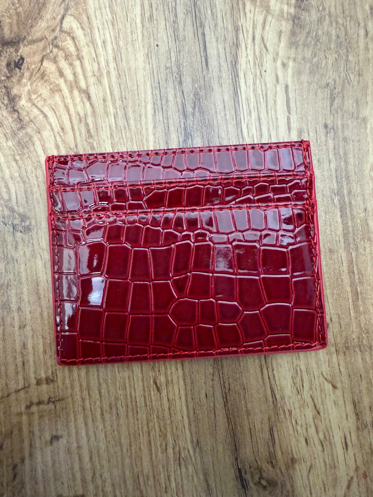 Vivienne Westwood portefeuille rouge crocodile 3