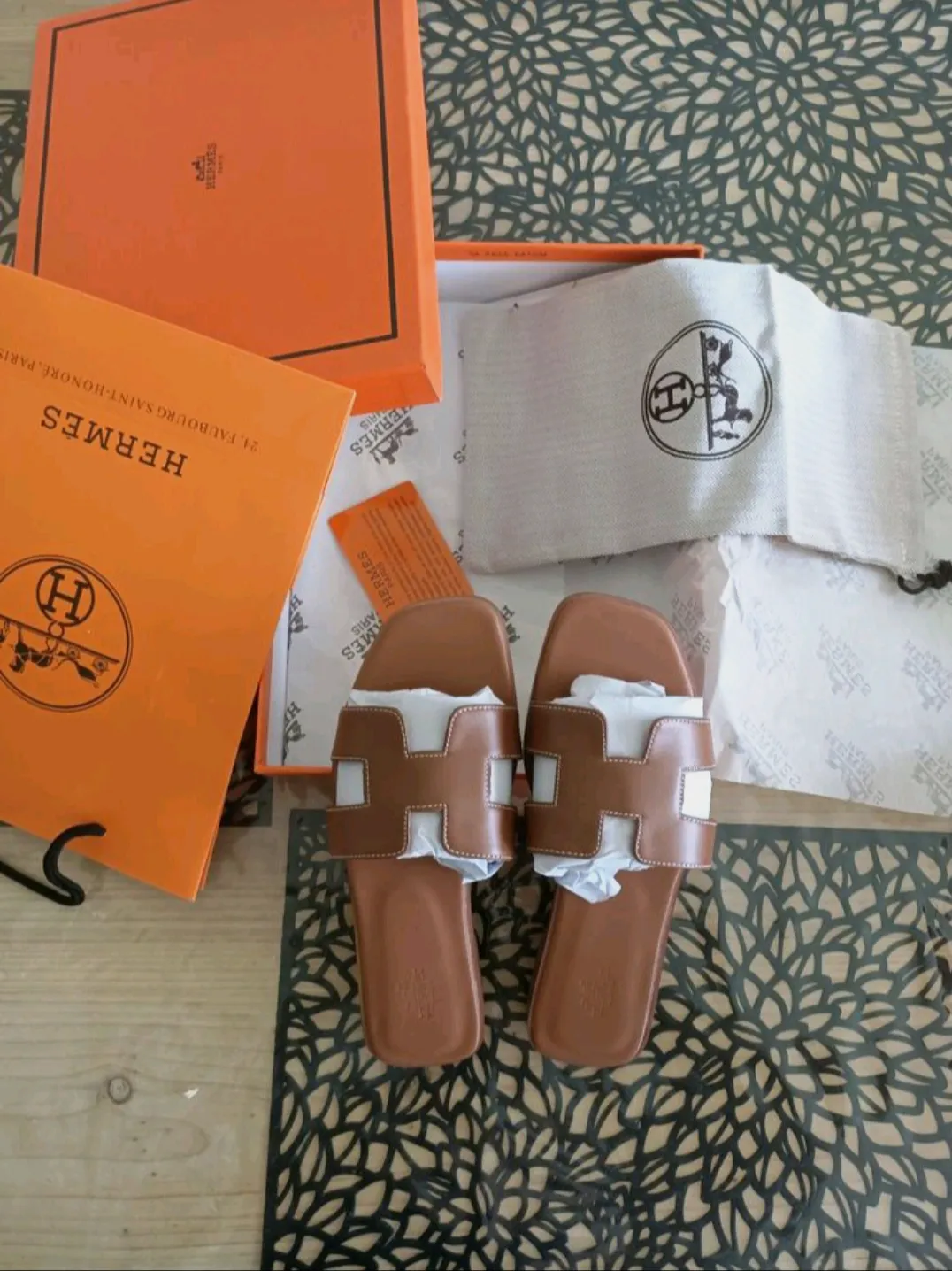 Claquette H Hermès – Hermès – taille EU 38 3