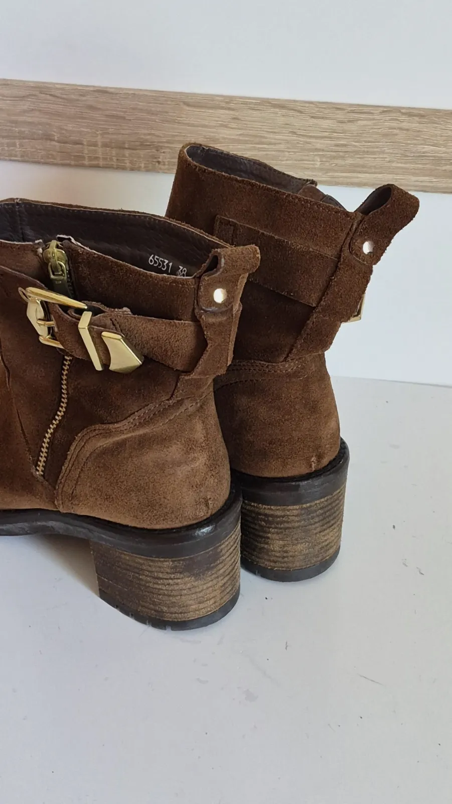 Bottines dam en cuir véritable Closer by Chaussea – Closer by Chaussea – taille EU 38 3