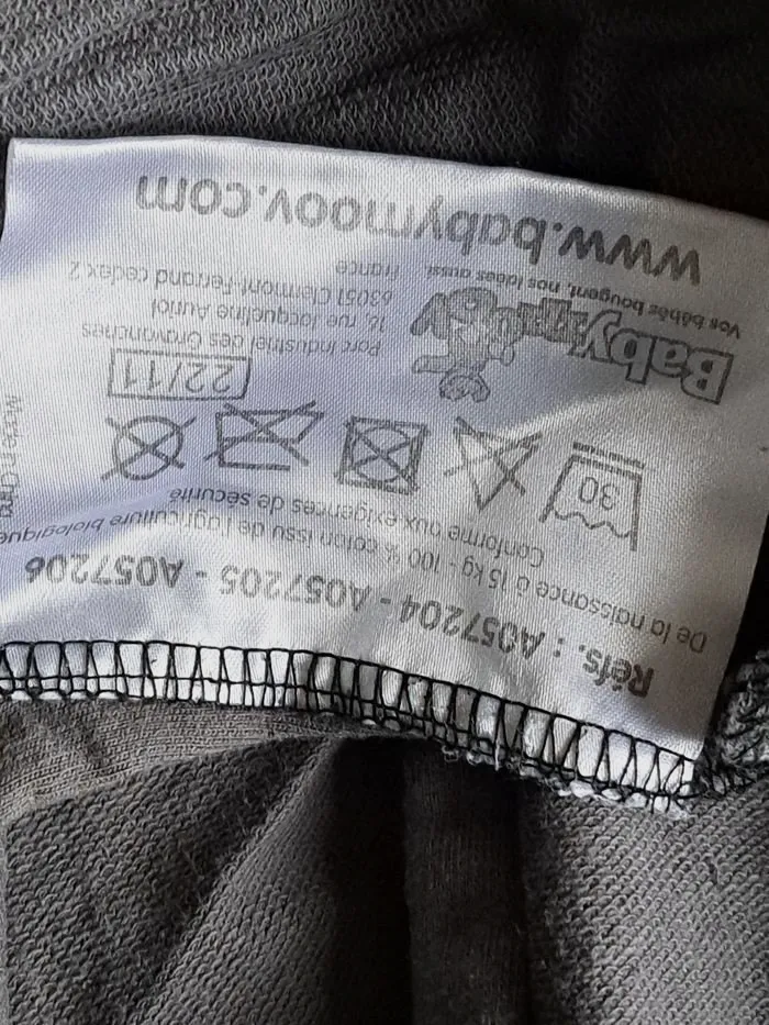 Porte bébé randonnée écharpe – Maje – taille 3 mois 5