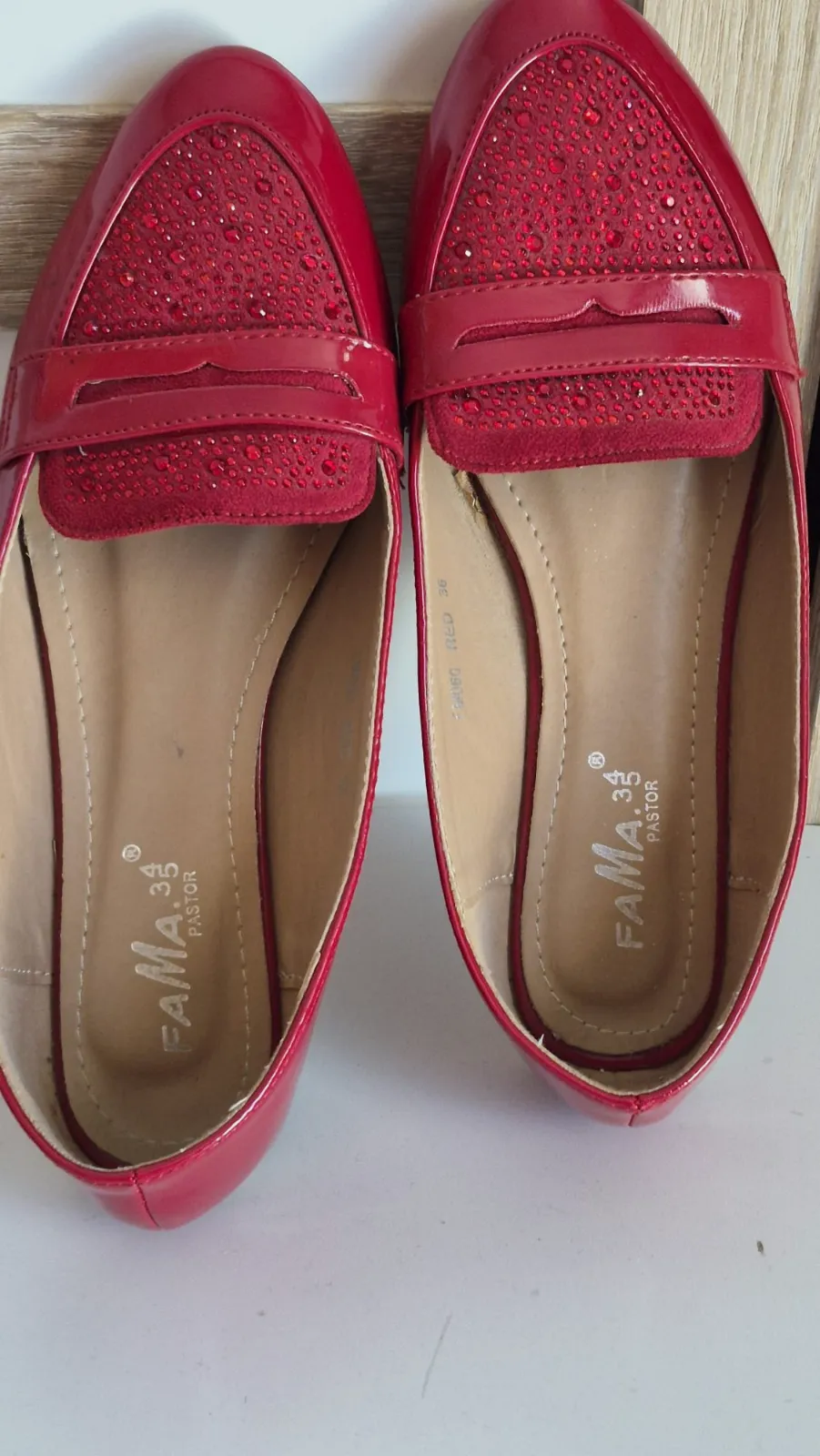 Ballerines rouges Fama Pastor – Fama Pastor – taille EU 36 2