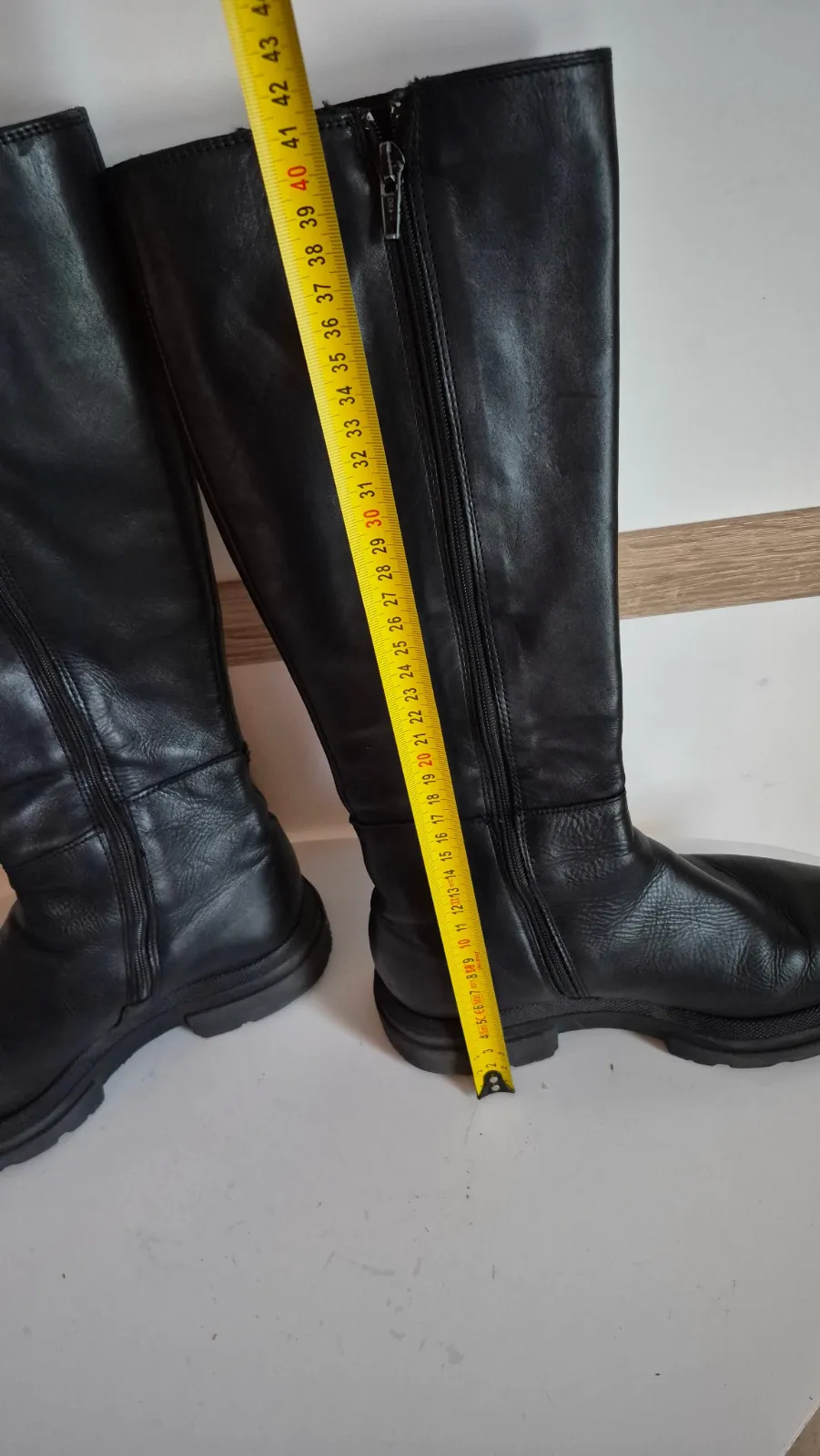 Bottes Bocage en cuir noir – P. 38m7 🖤 Bottes hautes Bocage – Bocage – taille EU 38 3