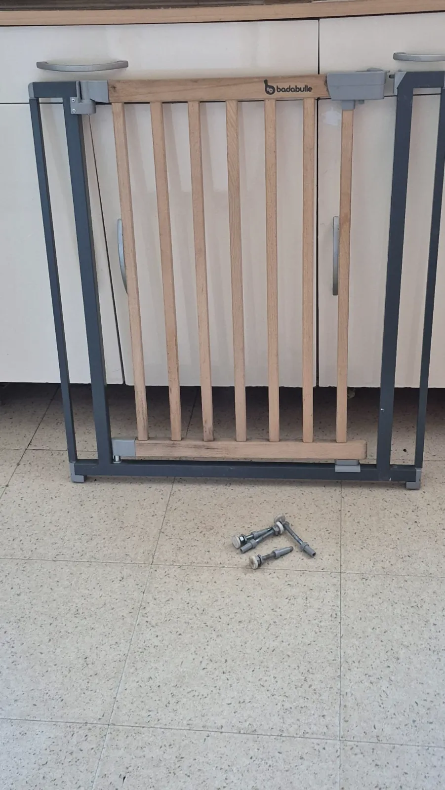 Barrière de sécurité Badabulle en bois – Badabulle – taille 12 mois 2