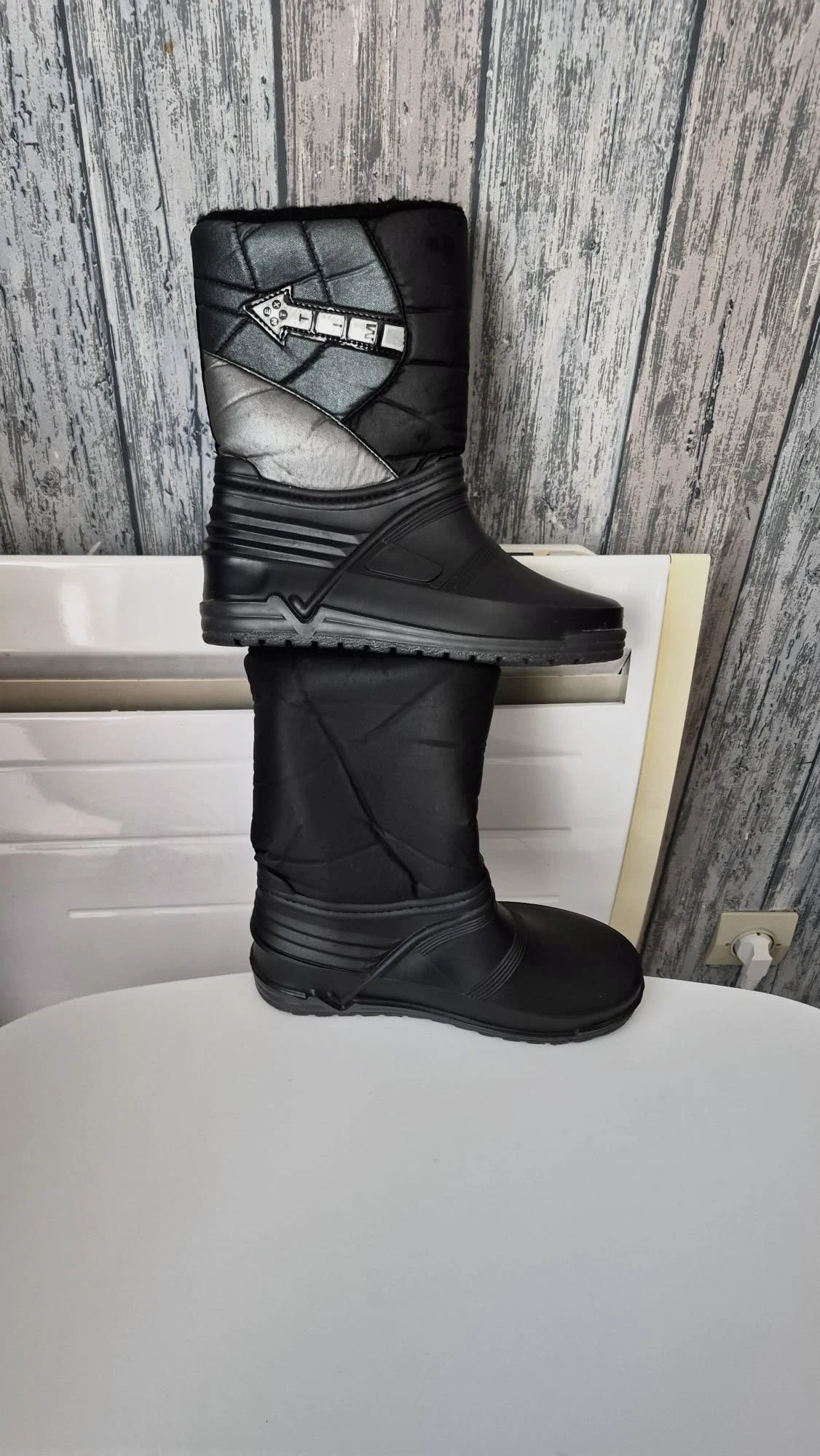Bottes d’hiver noires