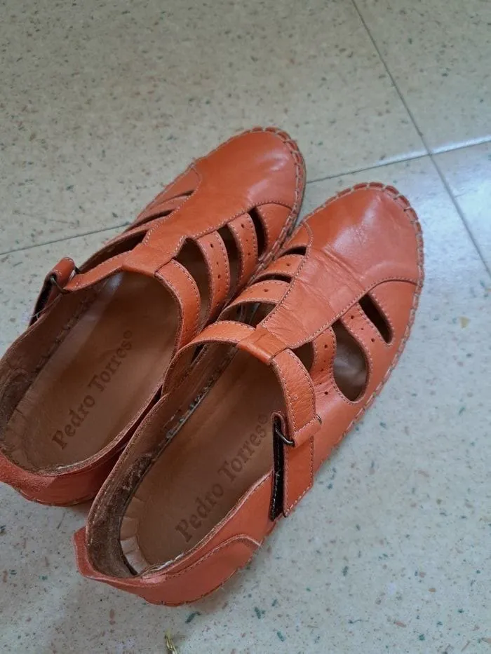 Sandales d'été en cuir neuf  – Pedro Torres – taille EU 37 6