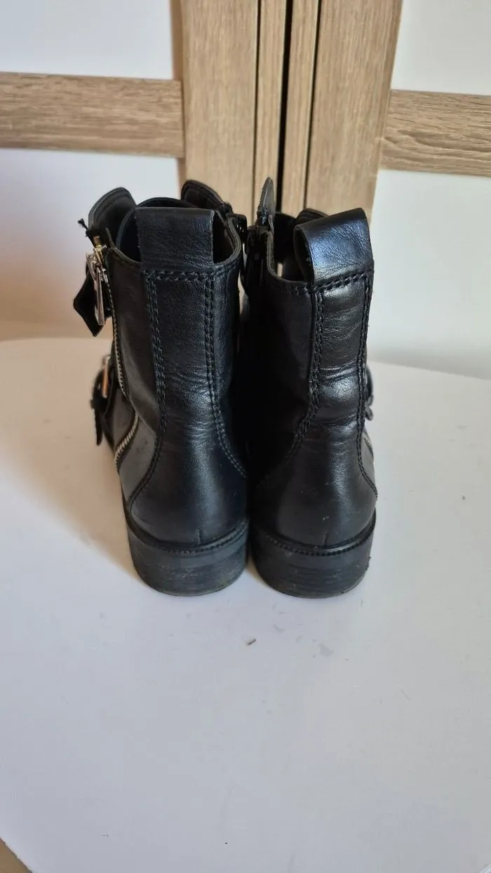 Bottines ALDO noires à boucles – ALDO – taille EU 39 5