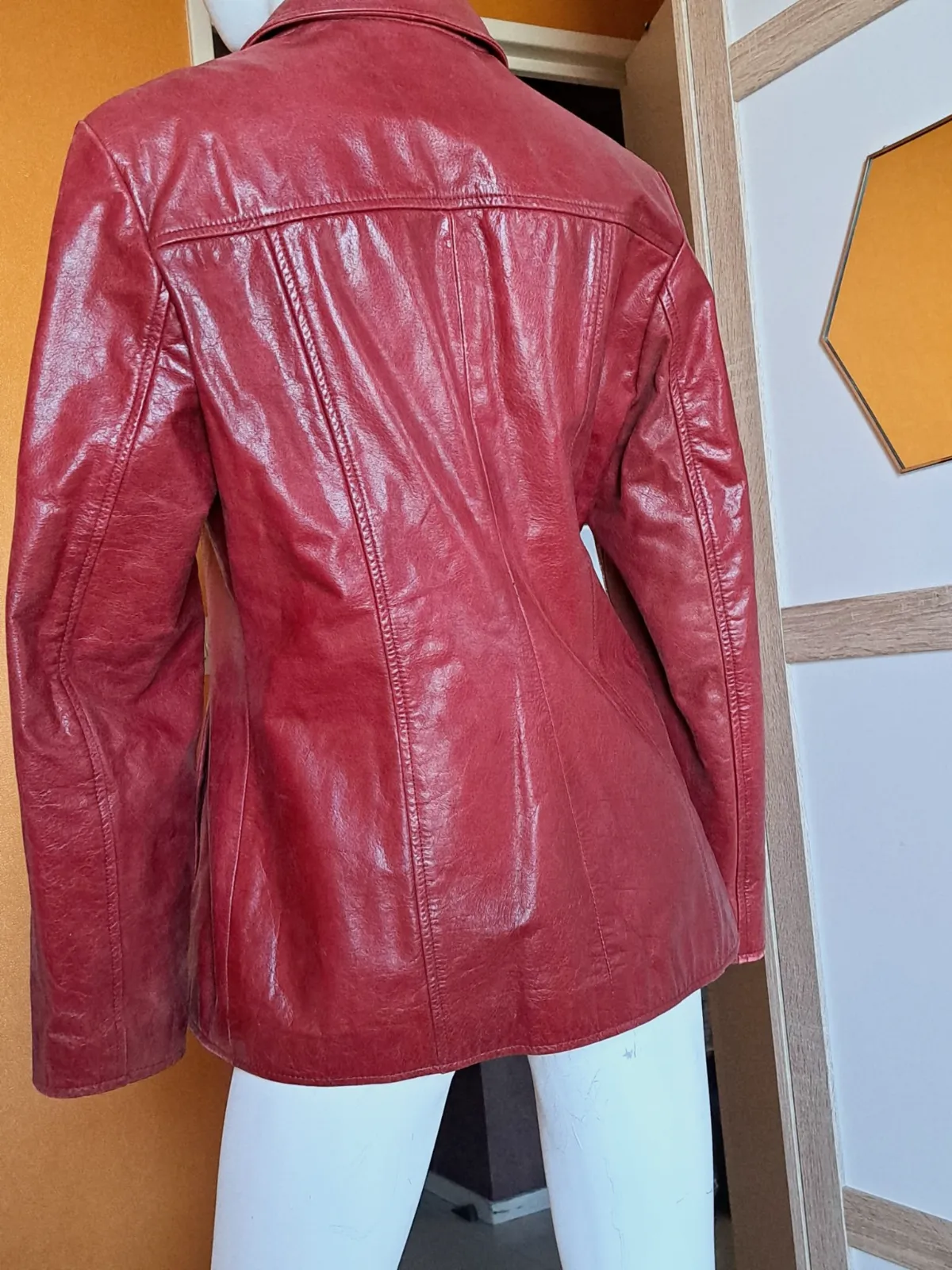 Veste en cuir femme – Foreside Leather – taille L 2