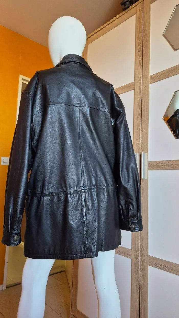 Veste en cuir – Leather Art by Kircilar – taille 4XL 5