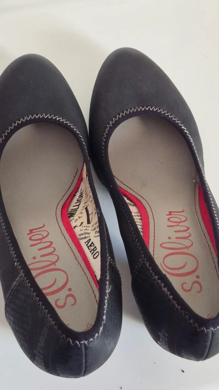 Escarpins noirs s.Oliver – s.Oliver – taille EU 38 5
