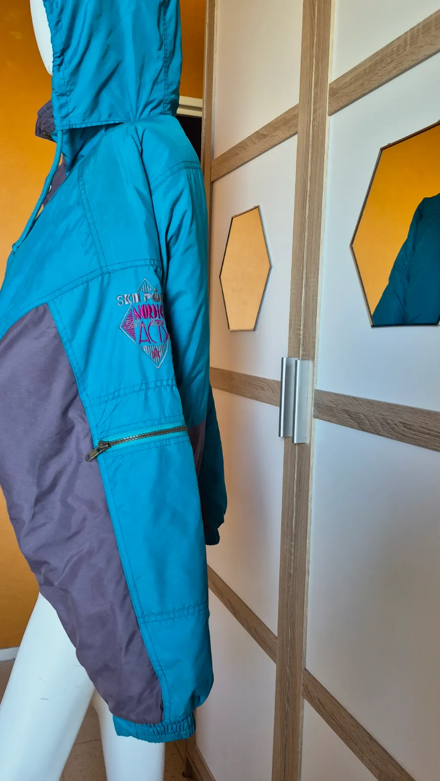 Veste de ski vintage Ski Poles – Ski Poles – taille 4XL 4