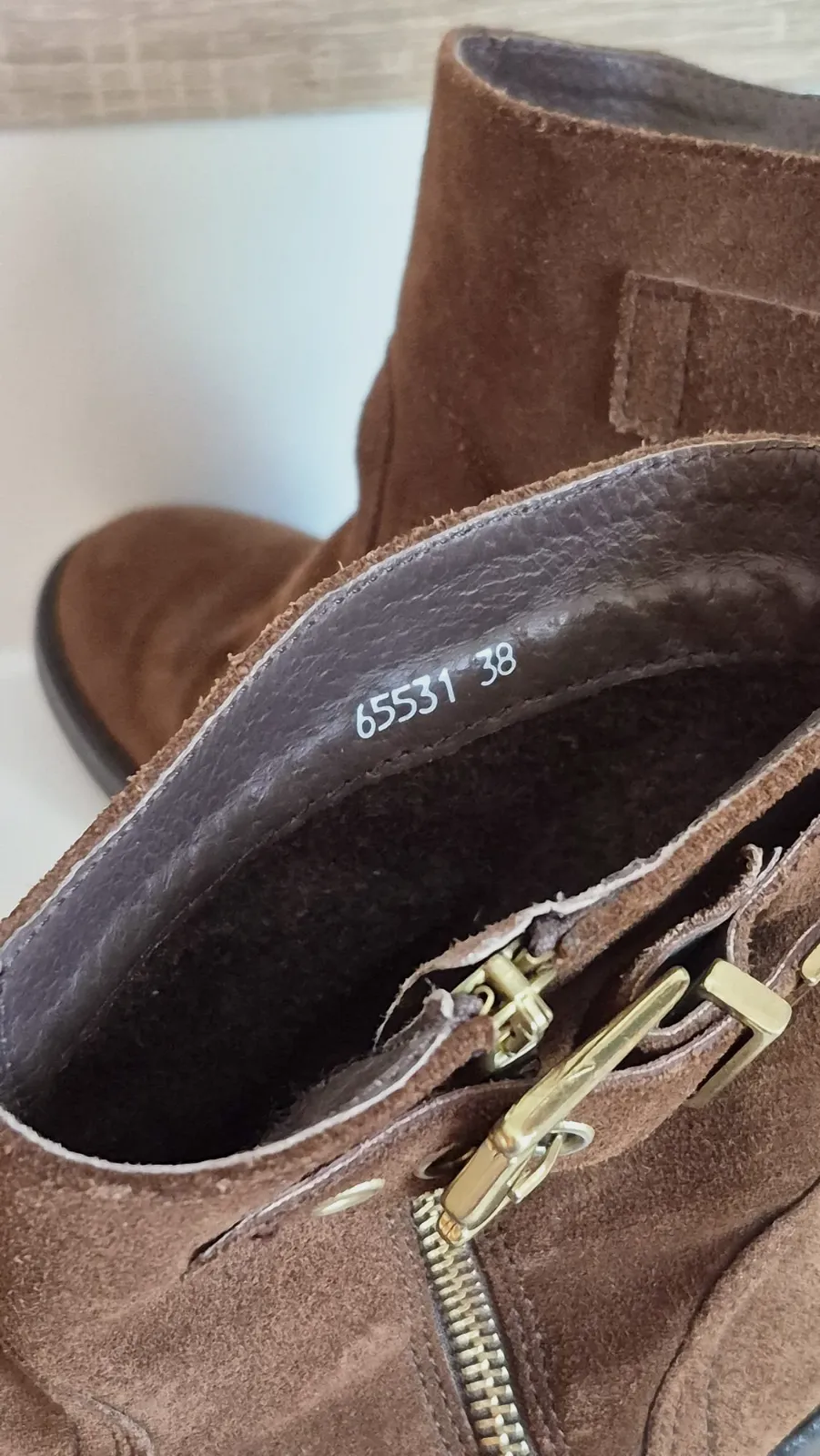 Bottines dam en cuir véritable Closer by Chaussea – Closer by Chaussea – taille EU 38 9