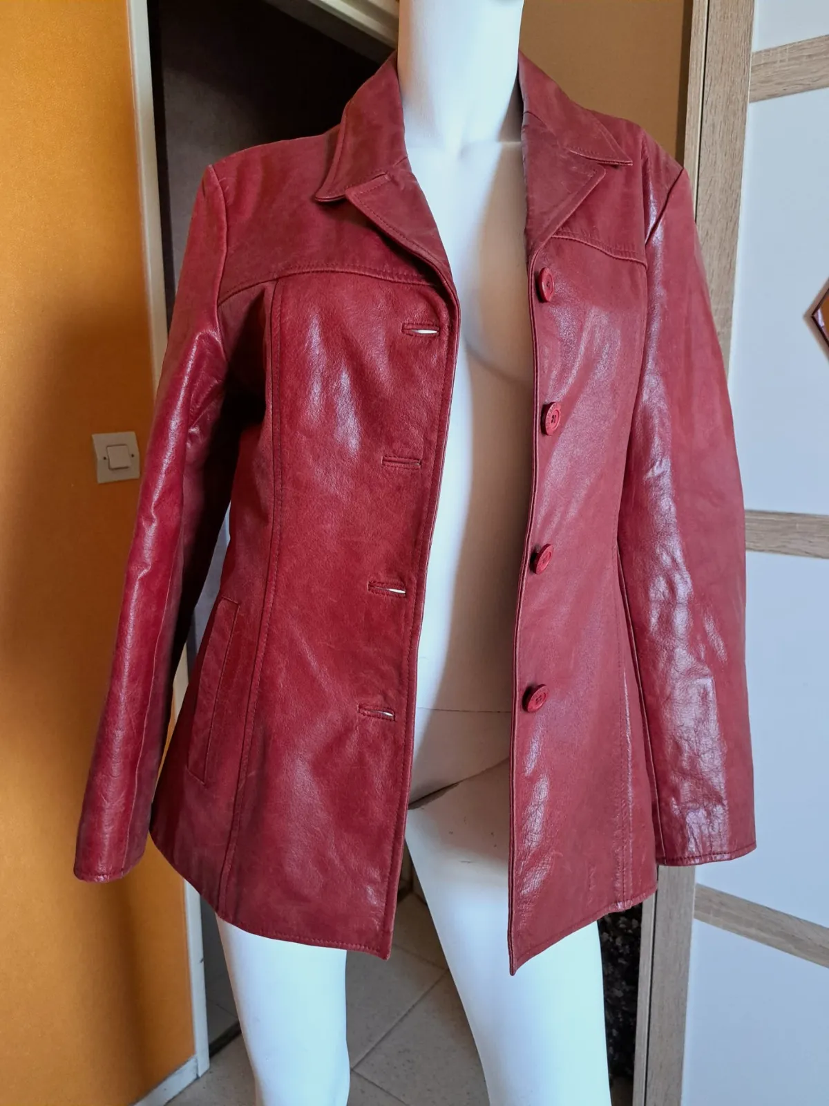 Veste en cuir femme – Foreside Leather – taille L 6