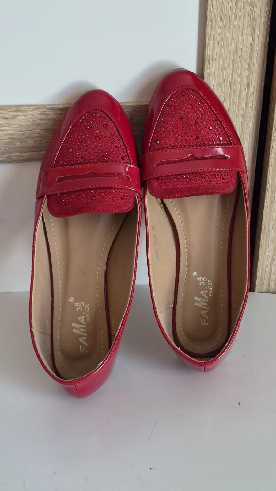 Ballerines rouges Fama Pastor – Fama Pastor – taille EU 36 6