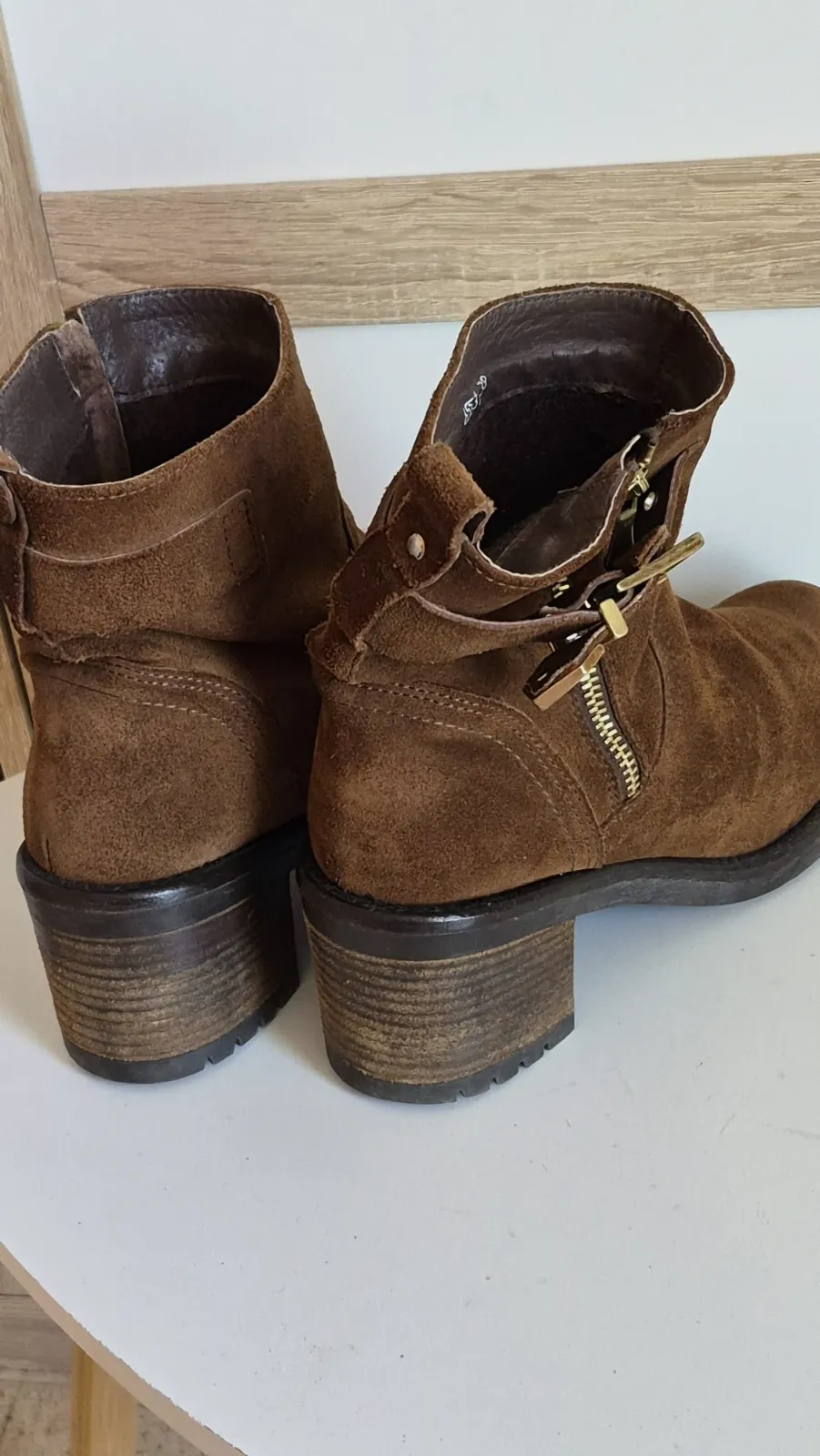 Bottines dam en cuir véritable Closer by Chaussea – Closer by Chaussea – taille EU 38 7