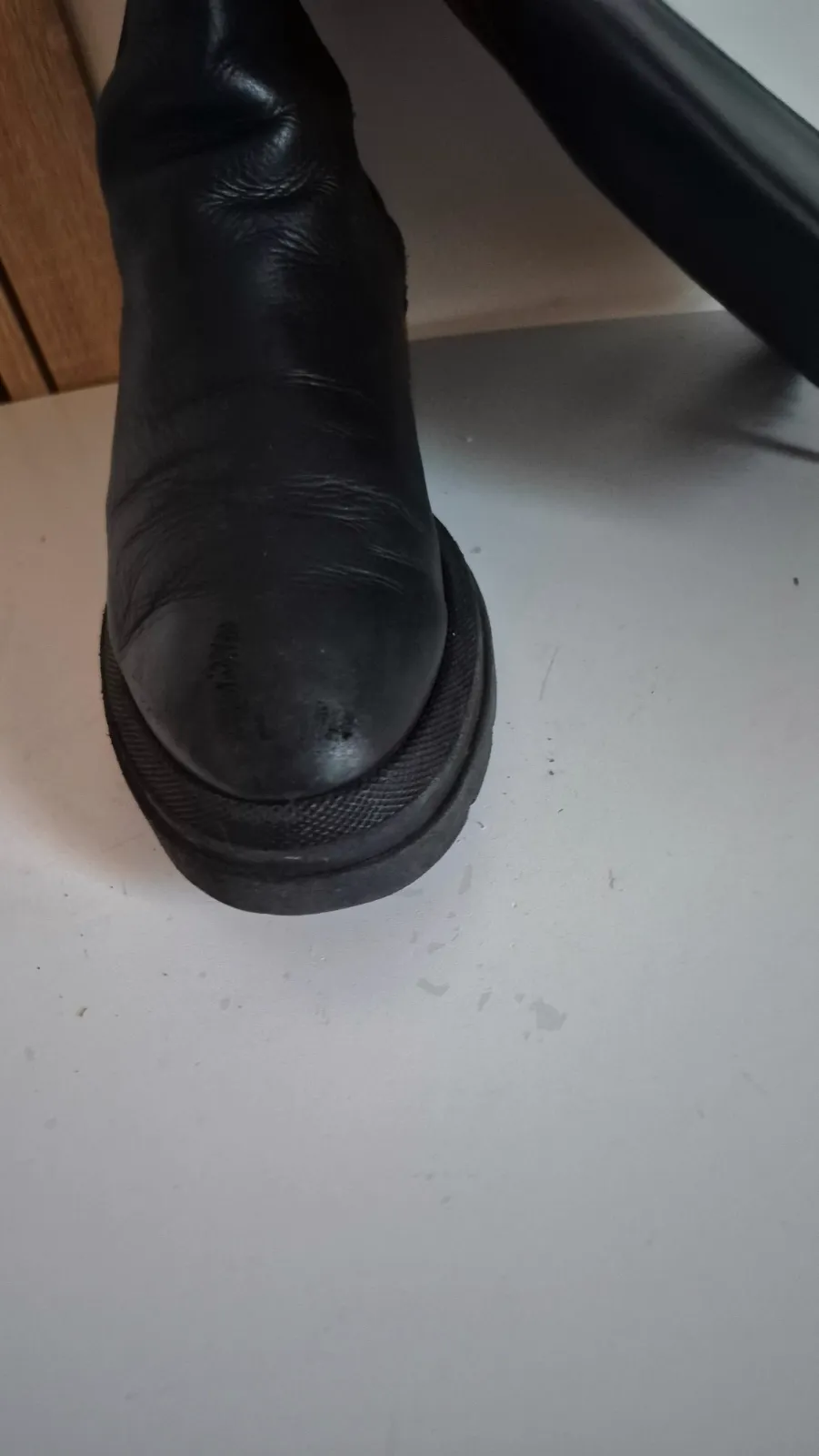 Bottes Bocage en cuir noir – P. 38m7 🖤 Bottes hautes Bocage – Bocage – taille EU 38 9
