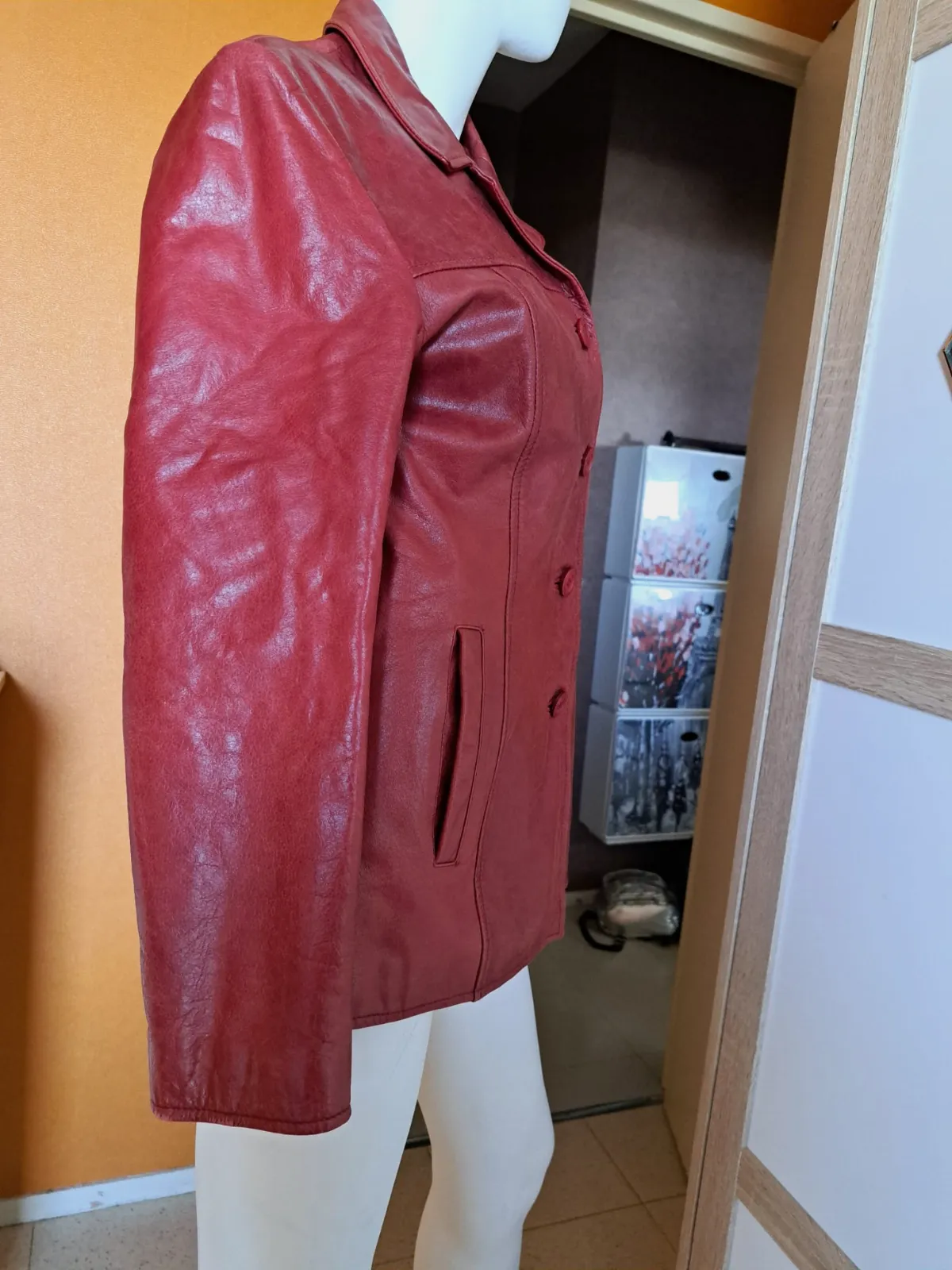 Veste en cuir femme – Foreside Leather – taille L 7