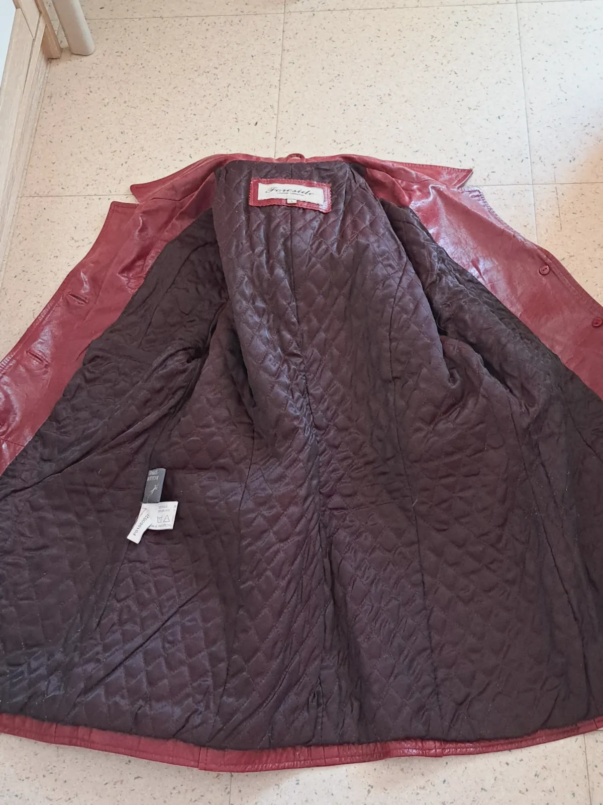 Veste en cuir femme – Foreside Leather – taille L 8