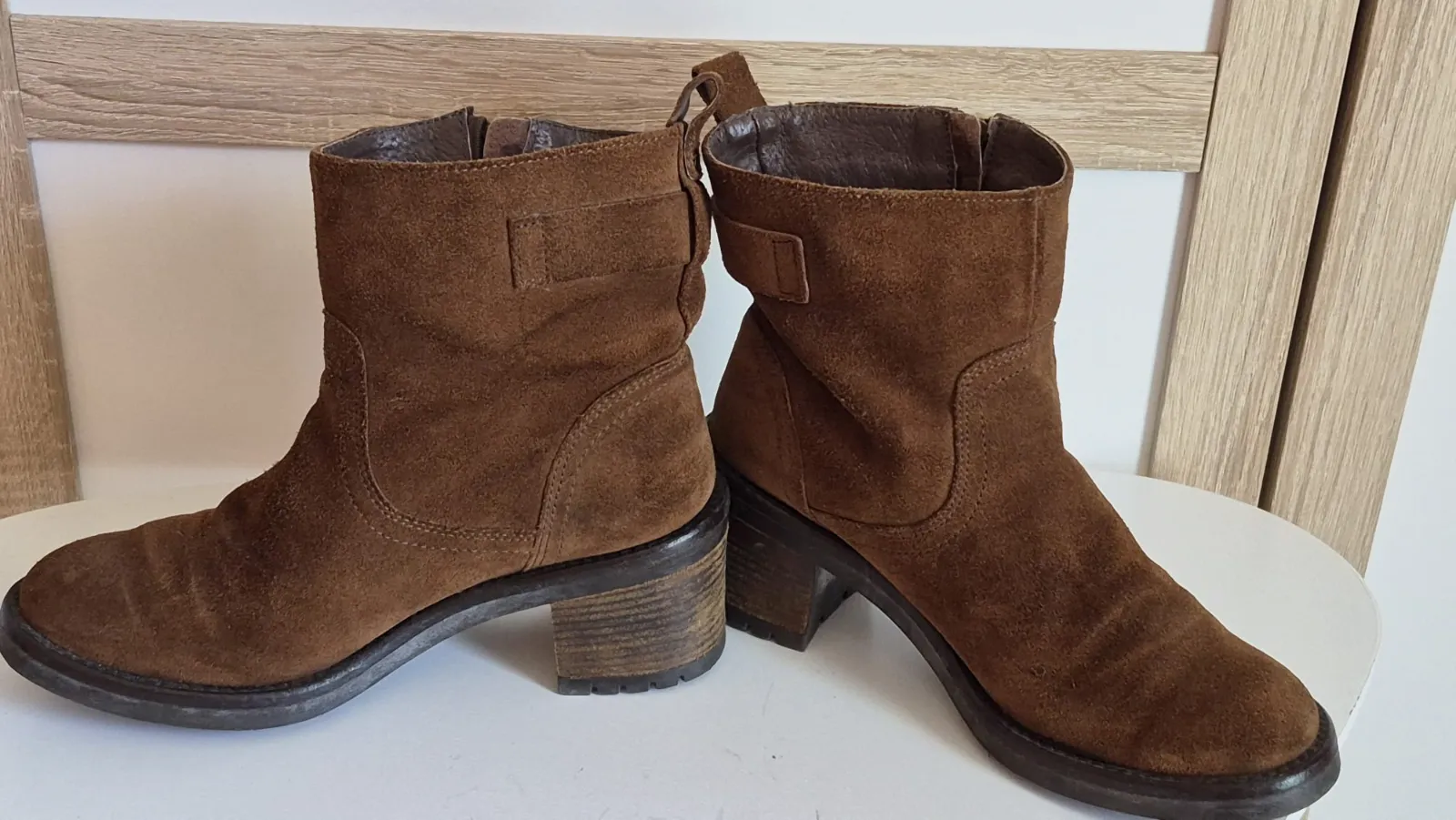 Bottines dam en cuir véritable Closer by Chaussea – Closer by Chaussea – taille EU 38 5