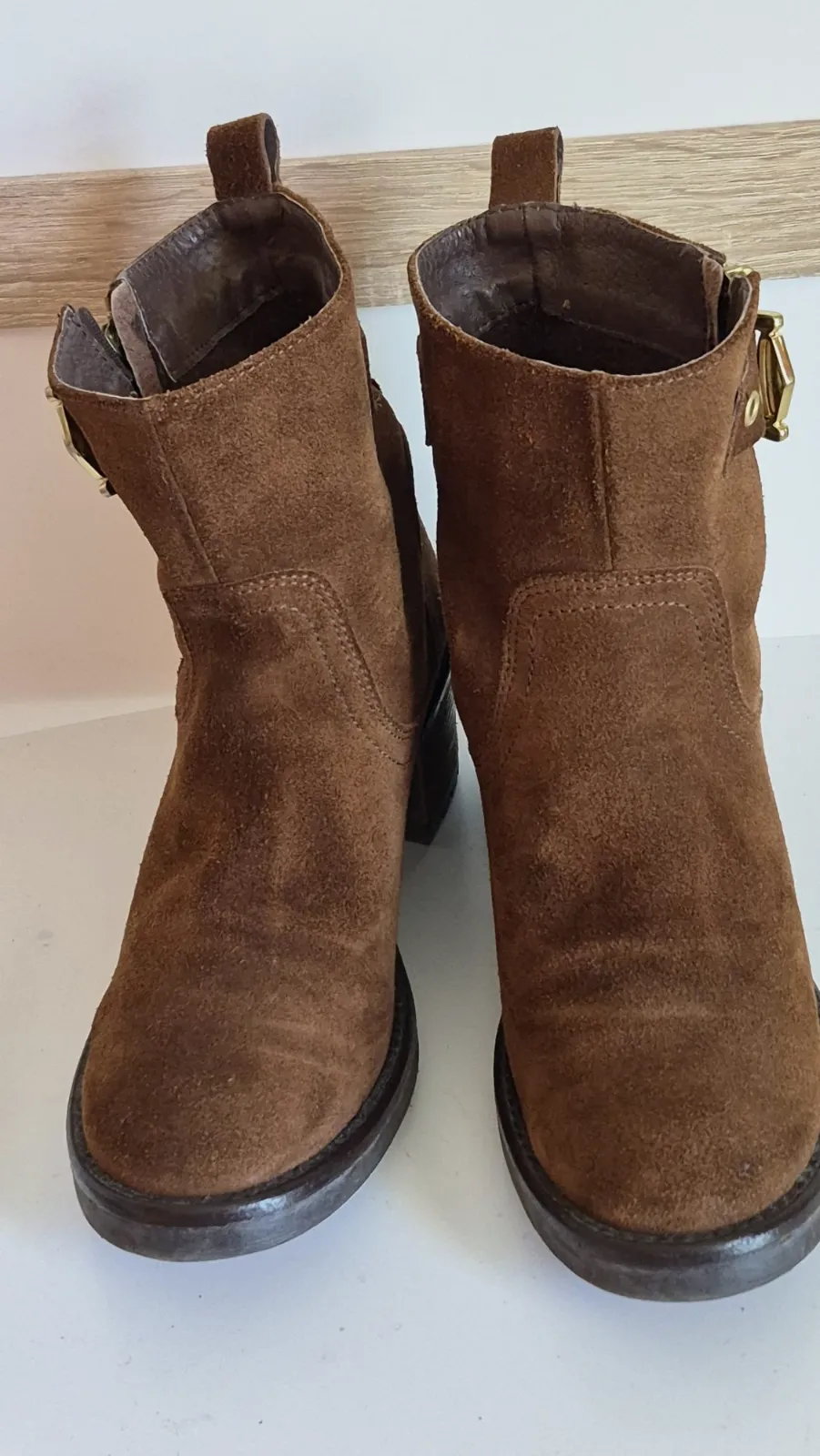 Bottines dam en cuir véritable Closer by Chaussea – Closer by Chaussea – taille EU 38 4