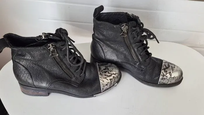 Bottines MKM en cuir  – MKM – taille EU 37 3