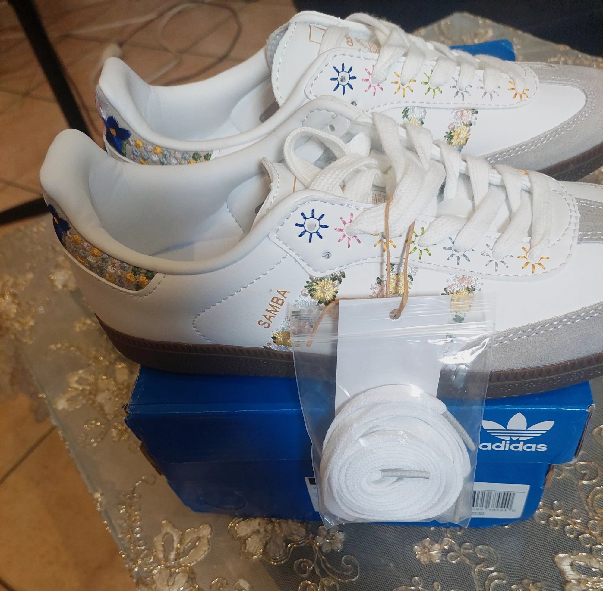 Adidas samba og flower