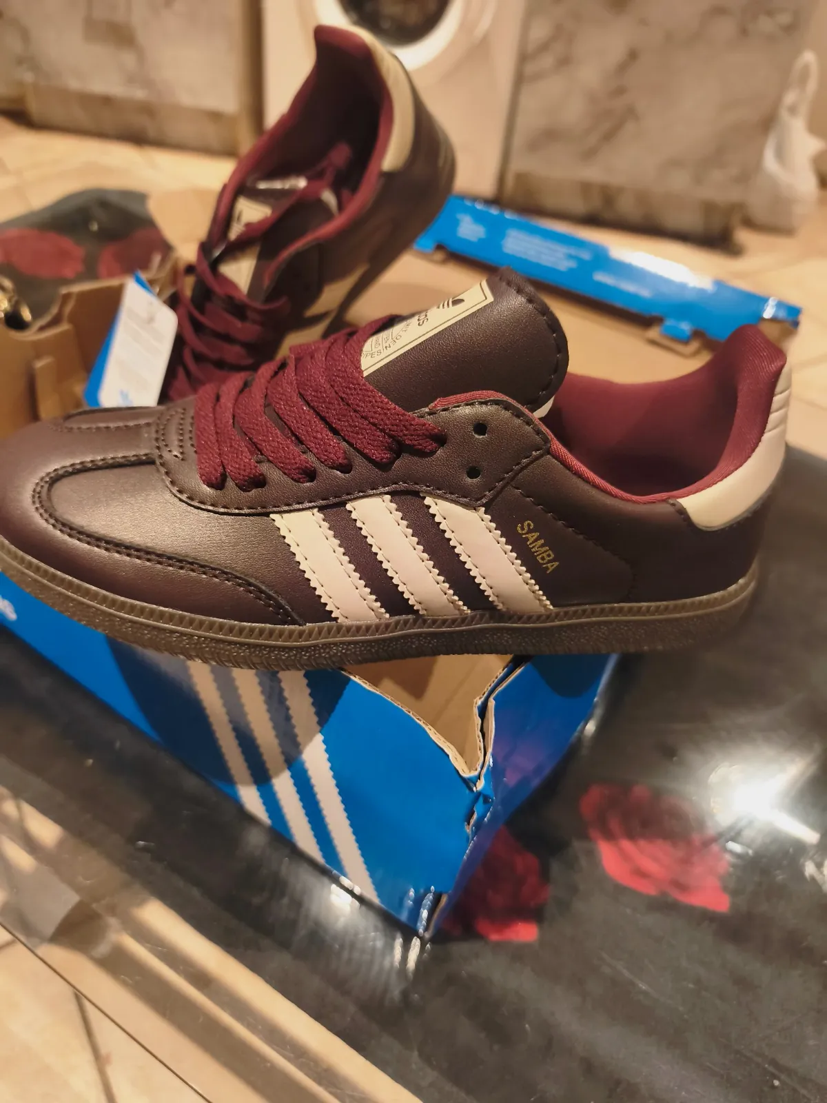 Adidas samba og bordeaux  – Adidas – taille EU 38 3