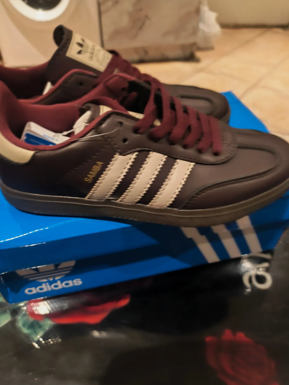 Adidas samba og bordeaux  – Adidas – taille EU 38 4