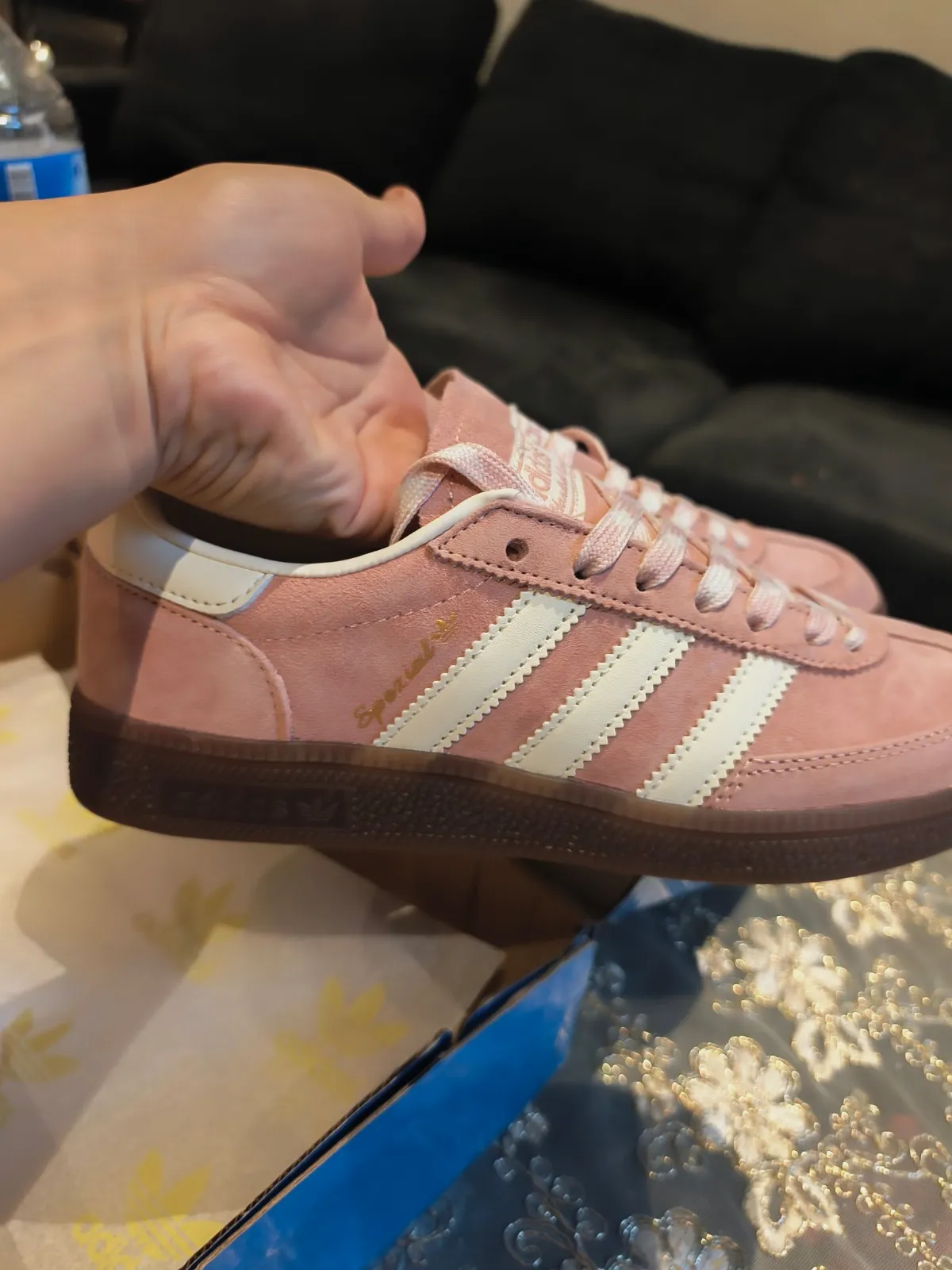 Adidas spezial Hand ball rose en daim  – Adidas – taille EU 38 9