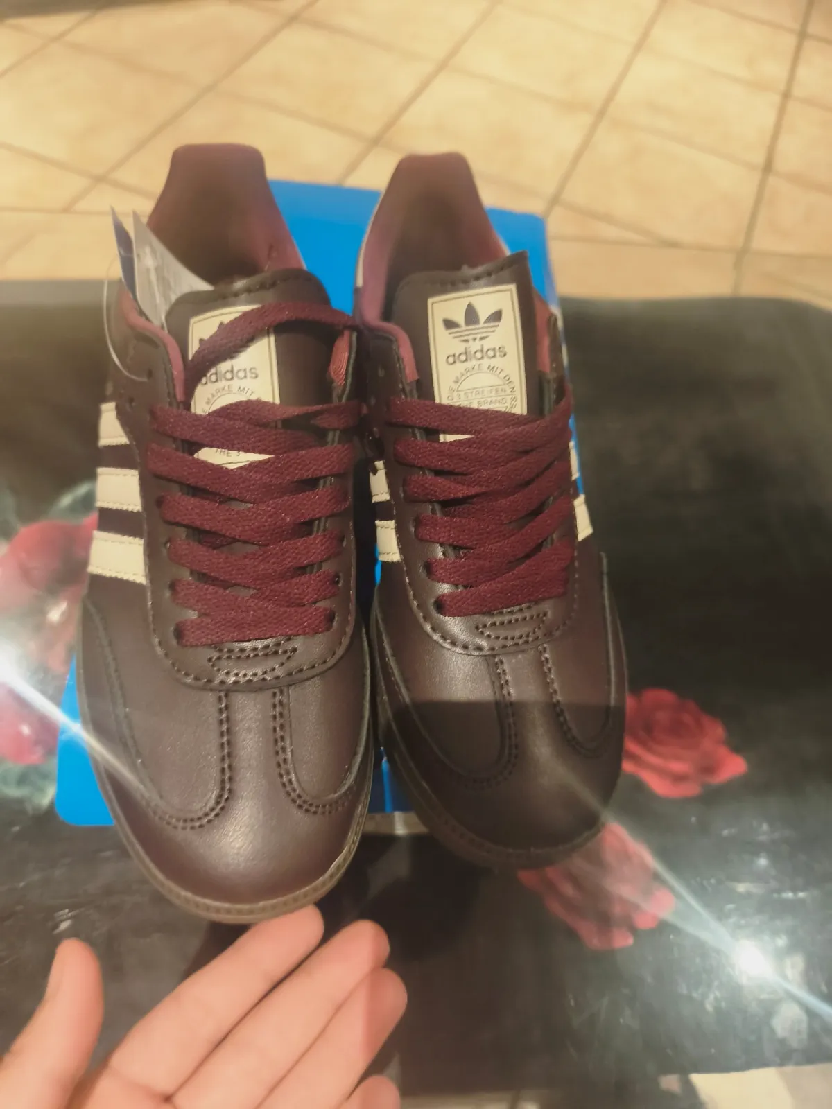 Adidas samba og bordeaux  – Adidas – taille EU 38 8