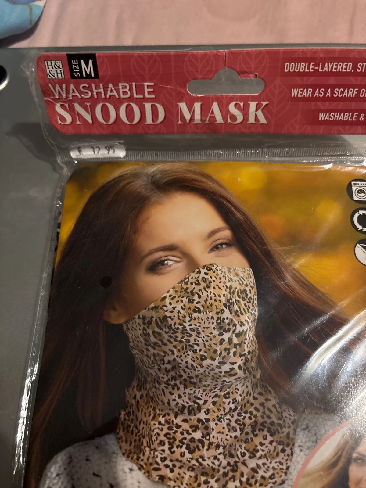 Snood masque pince nez intégré – Funso 3